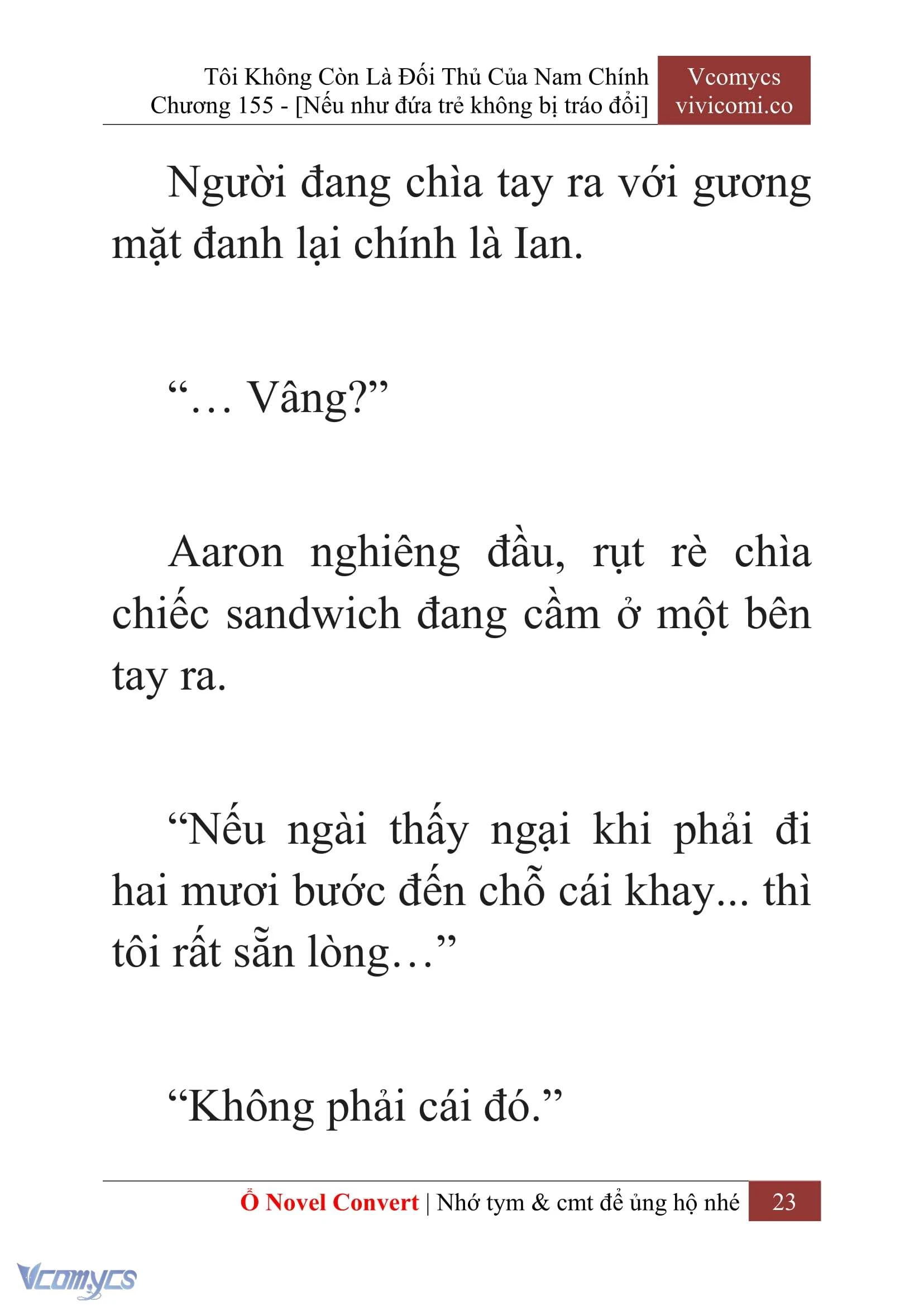 [Novel] Tôi Không Còn Là Đối Thủ Của Nam Chính Chapter  155 - 25