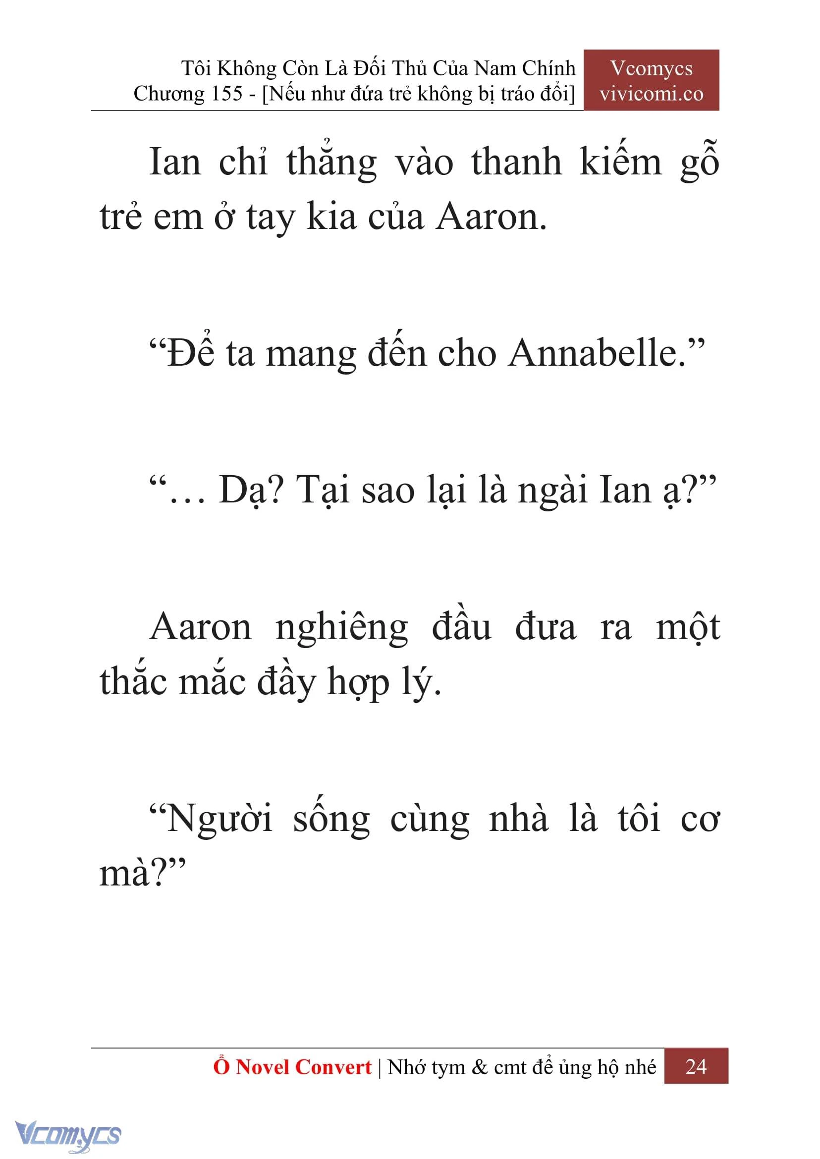 [Novel] Tôi Không Còn Là Đối Thủ Của Nam Chính Chapter  155 - 26