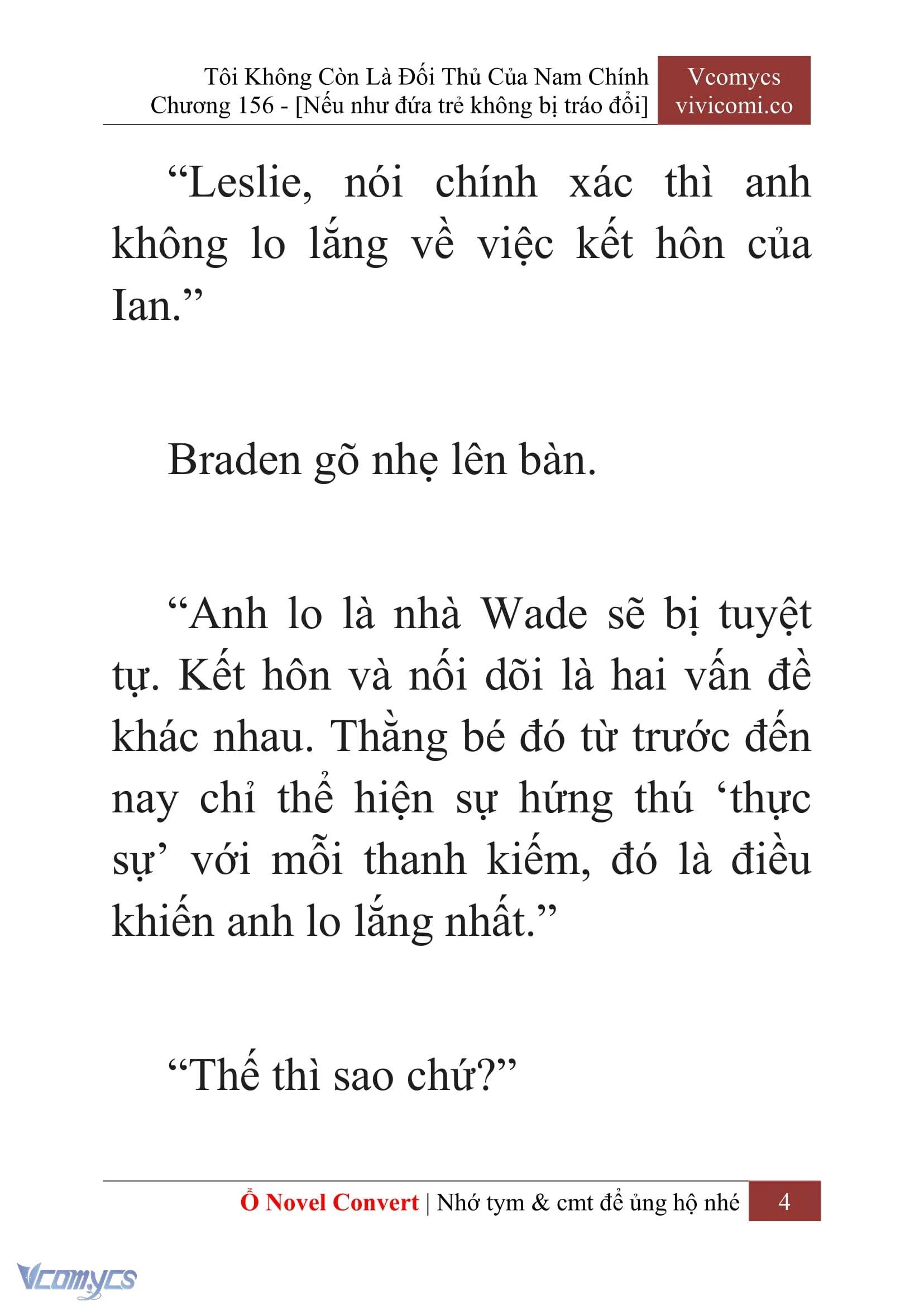 [Novel] Tôi Không Còn Là Đối Thủ Của Nam Chính Chapter  156 - 6