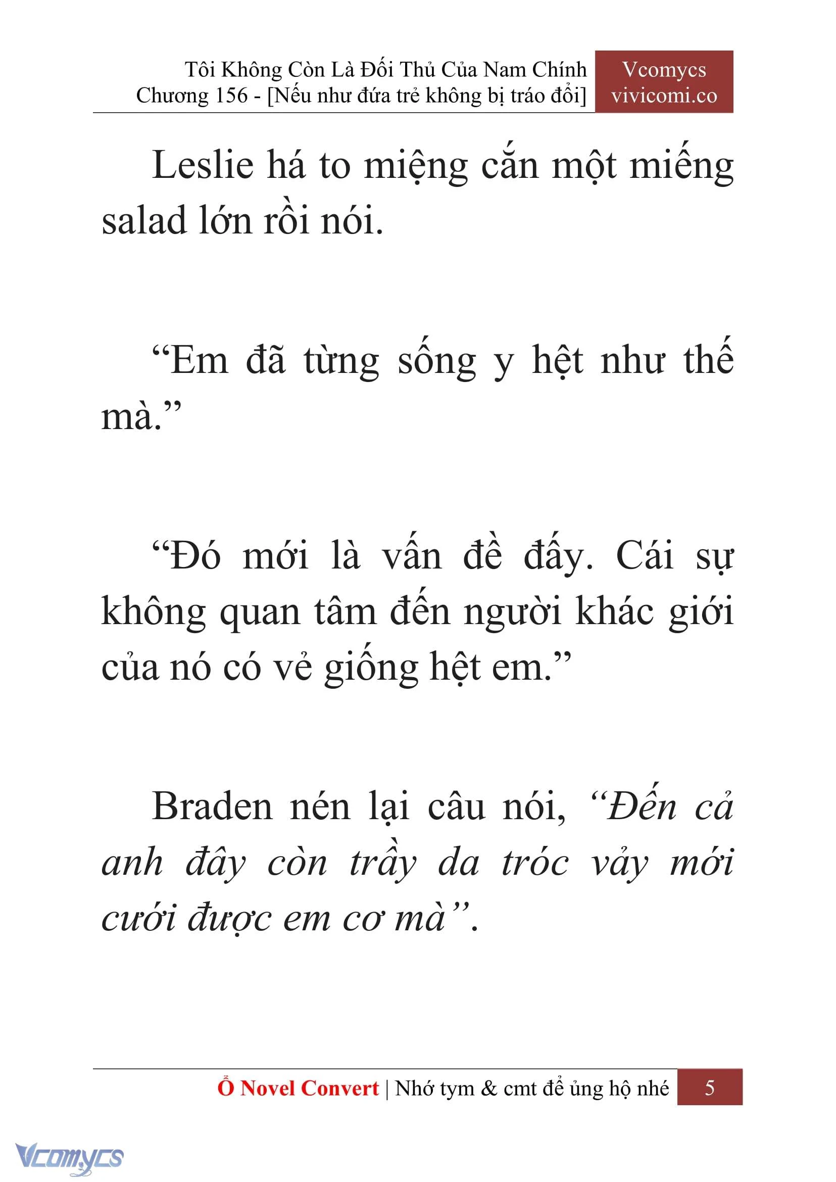 [Novel] Tôi Không Còn Là Đối Thủ Của Nam Chính Chapter  156 - 7