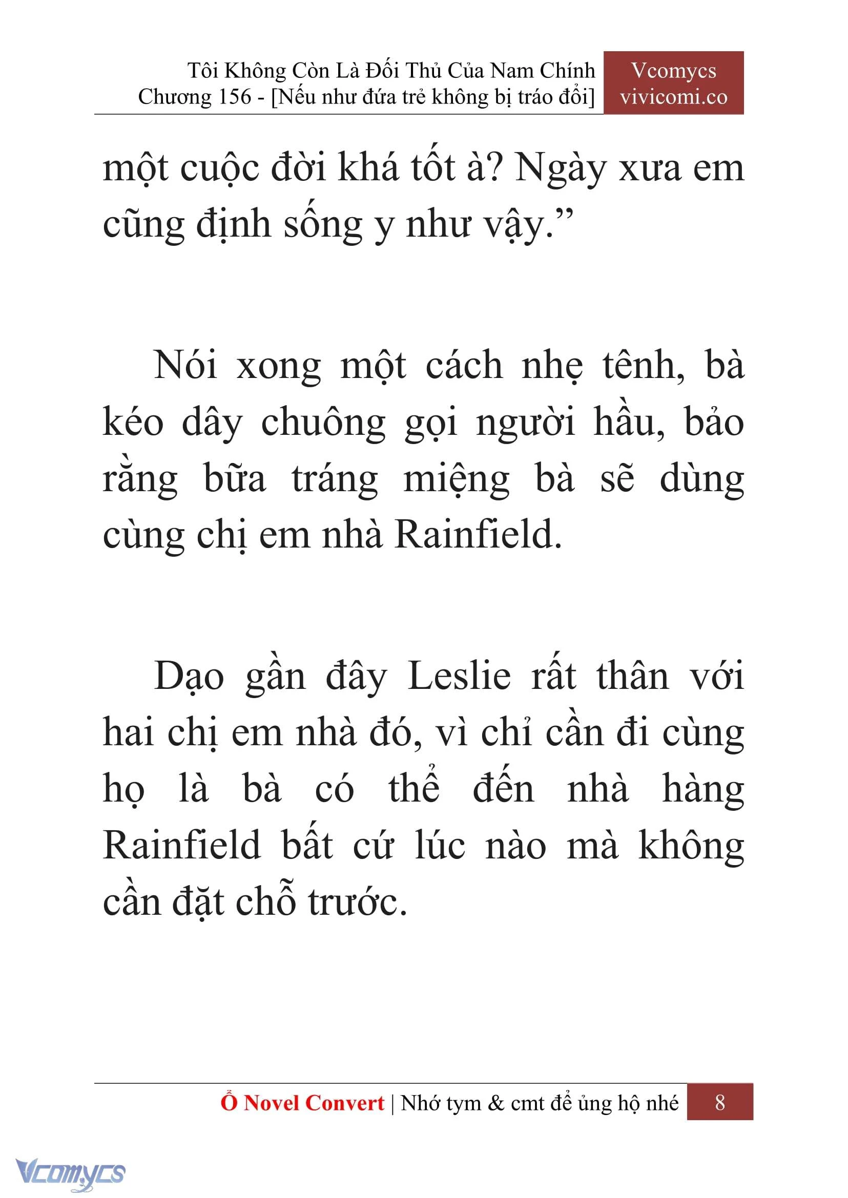 [Novel] Tôi Không Còn Là Đối Thủ Của Nam Chính Chapter  156 - 10