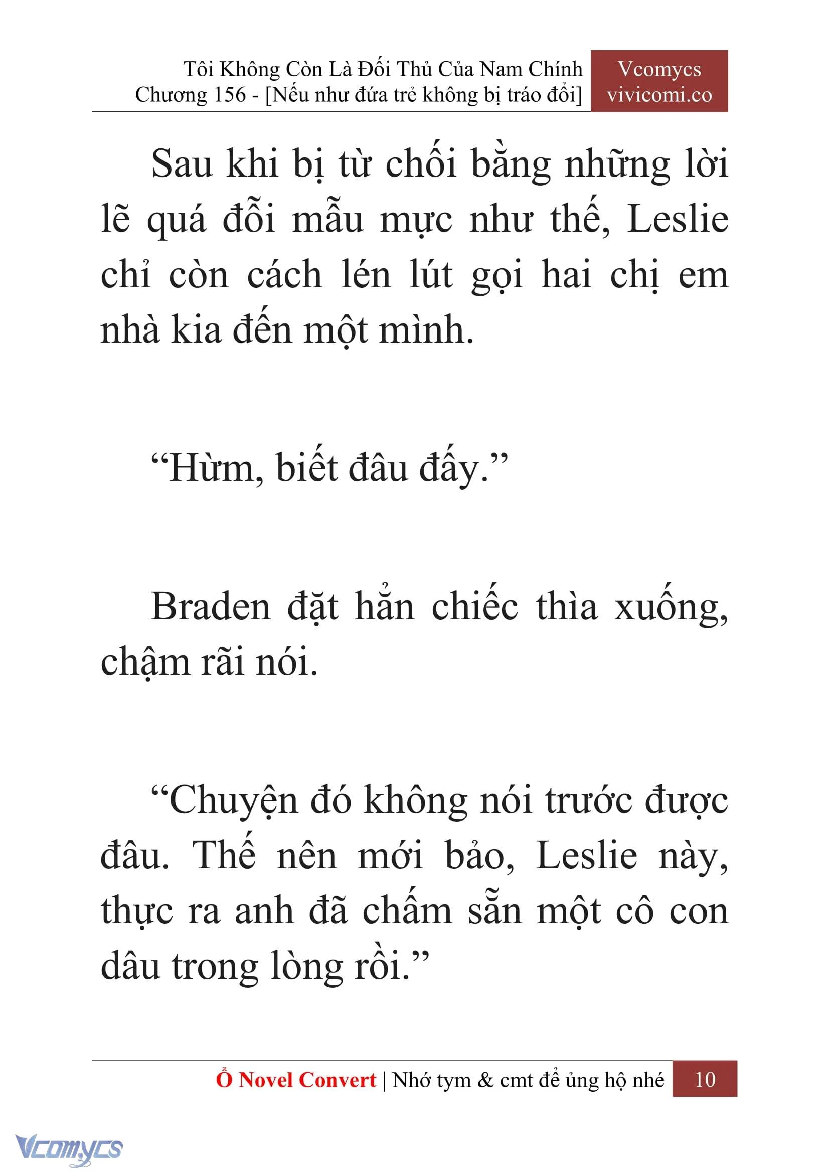 [Novel] Tôi Không Còn Là Đối Thủ Của Nam Chính Chapter  156 - 12