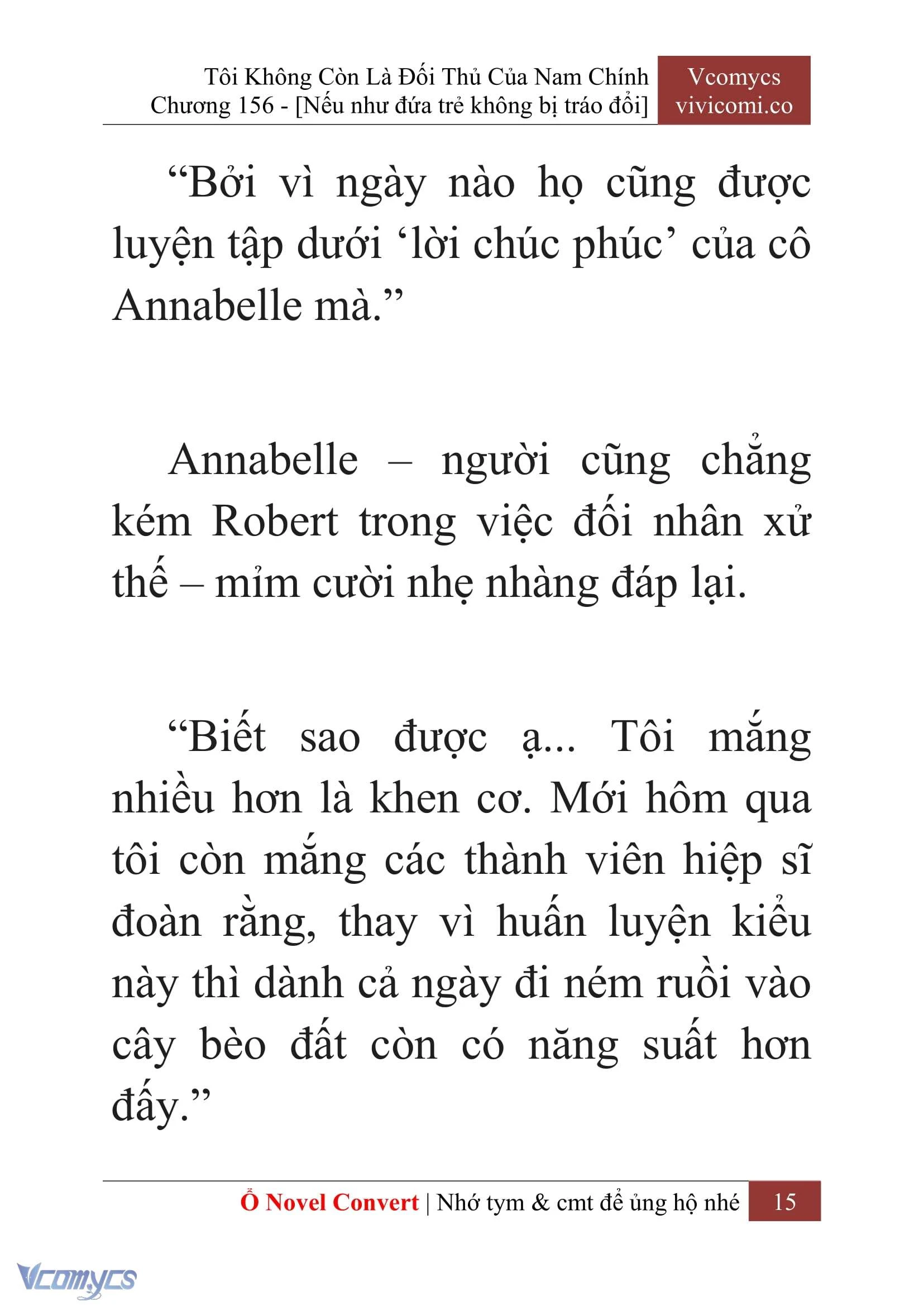 [Novel] Tôi Không Còn Là Đối Thủ Của Nam Chính Chapter  156 - 17