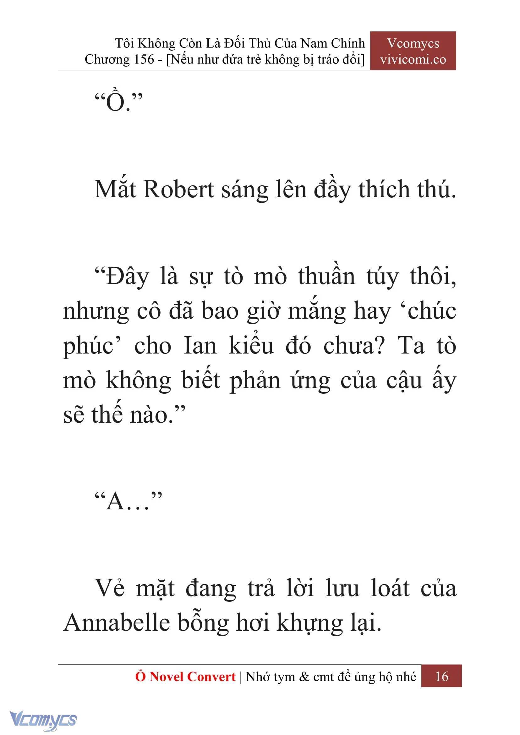 [Novel] Tôi Không Còn Là Đối Thủ Của Nam Chính Chapter  156 - 18