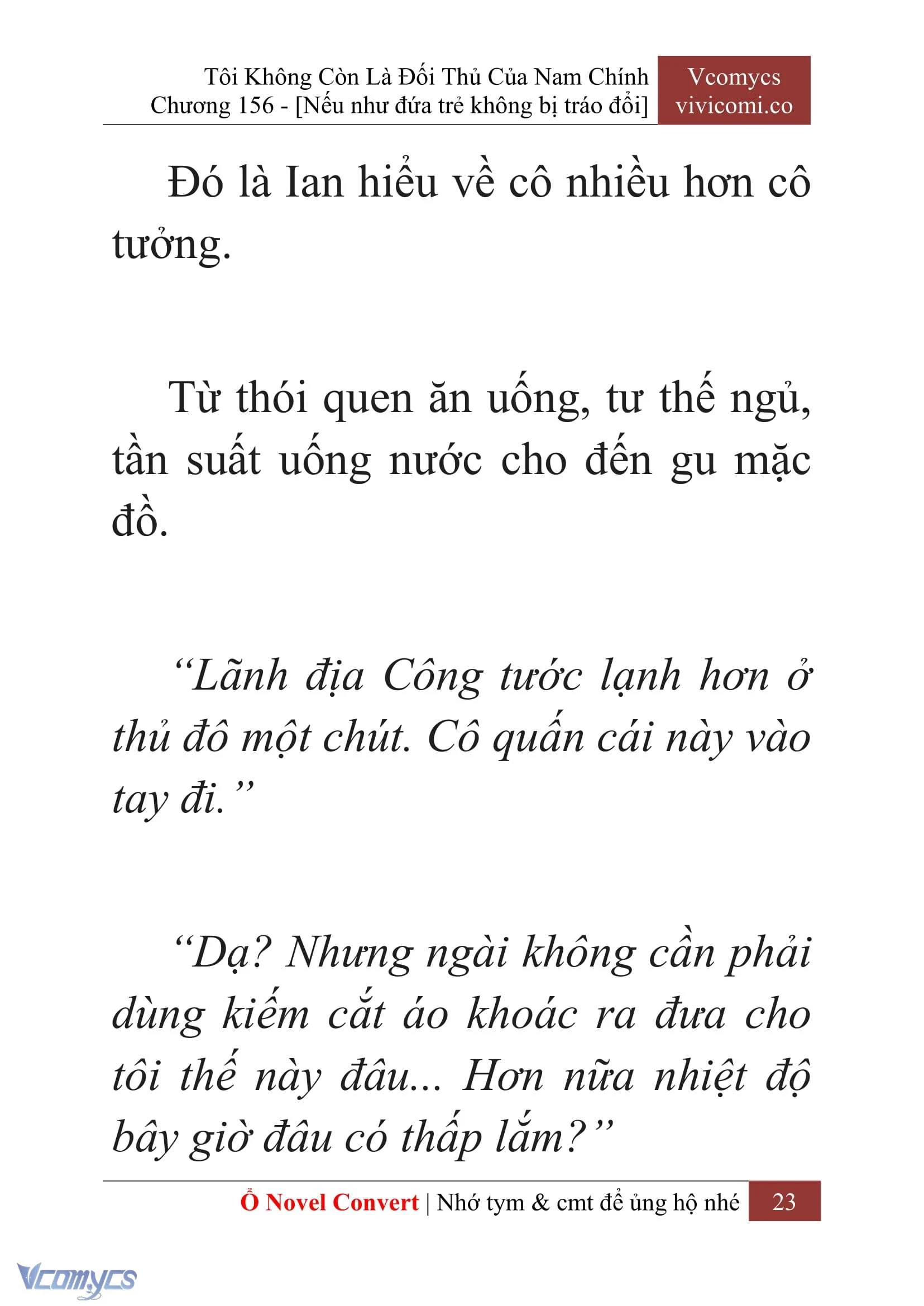 [Novel] Tôi Không Còn Là Đối Thủ Của Nam Chính Chapter  156 - 25