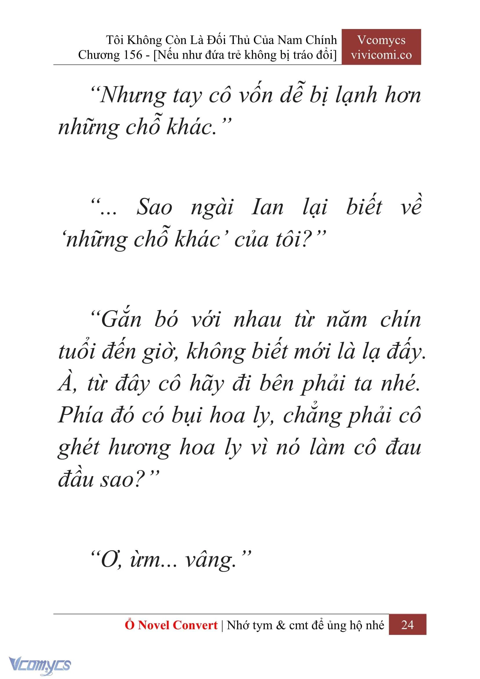 [Novel] Tôi Không Còn Là Đối Thủ Của Nam Chính Chapter  156 - 26