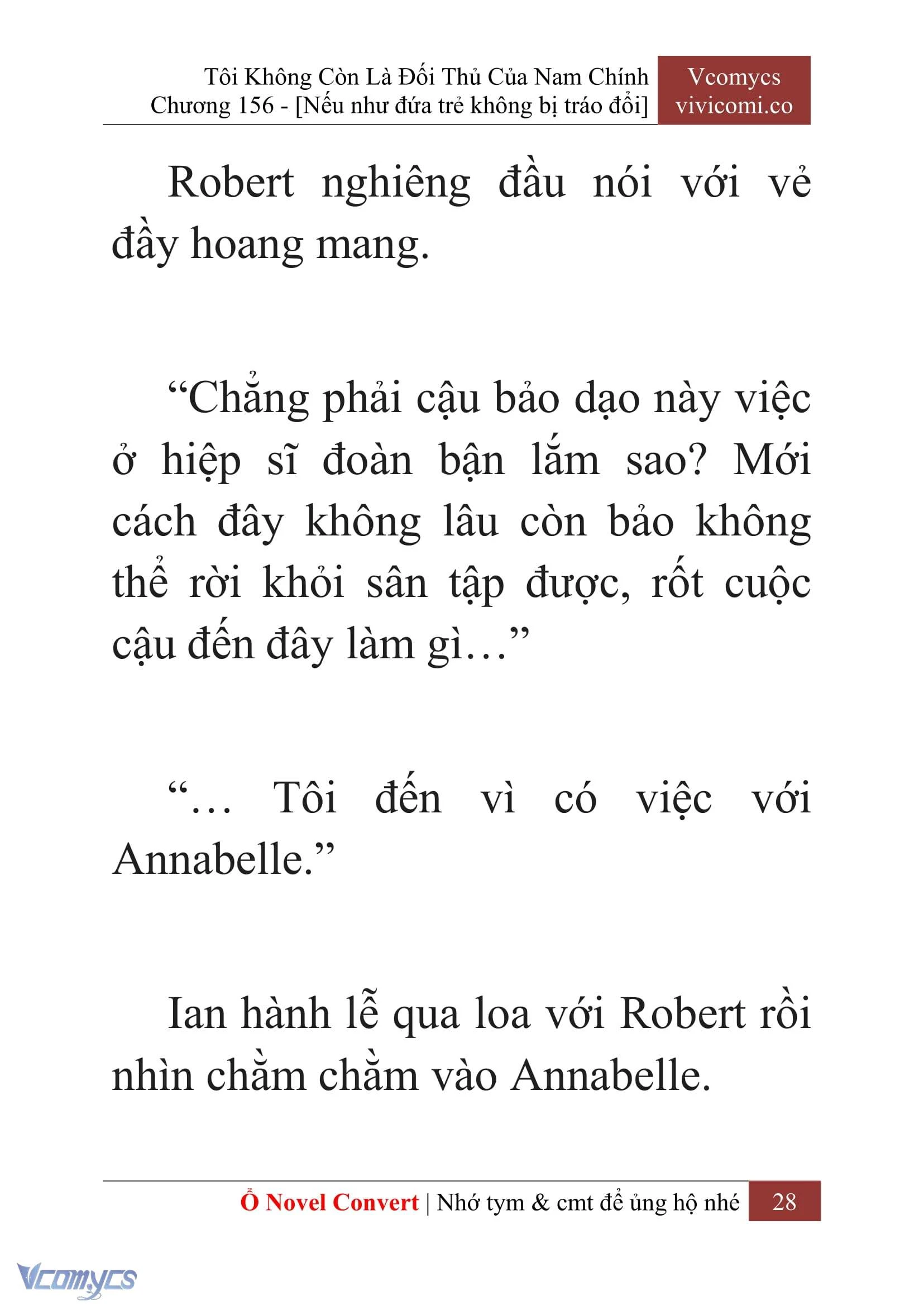 [Novel] Tôi Không Còn Là Đối Thủ Của Nam Chính Chapter  156 - 30
