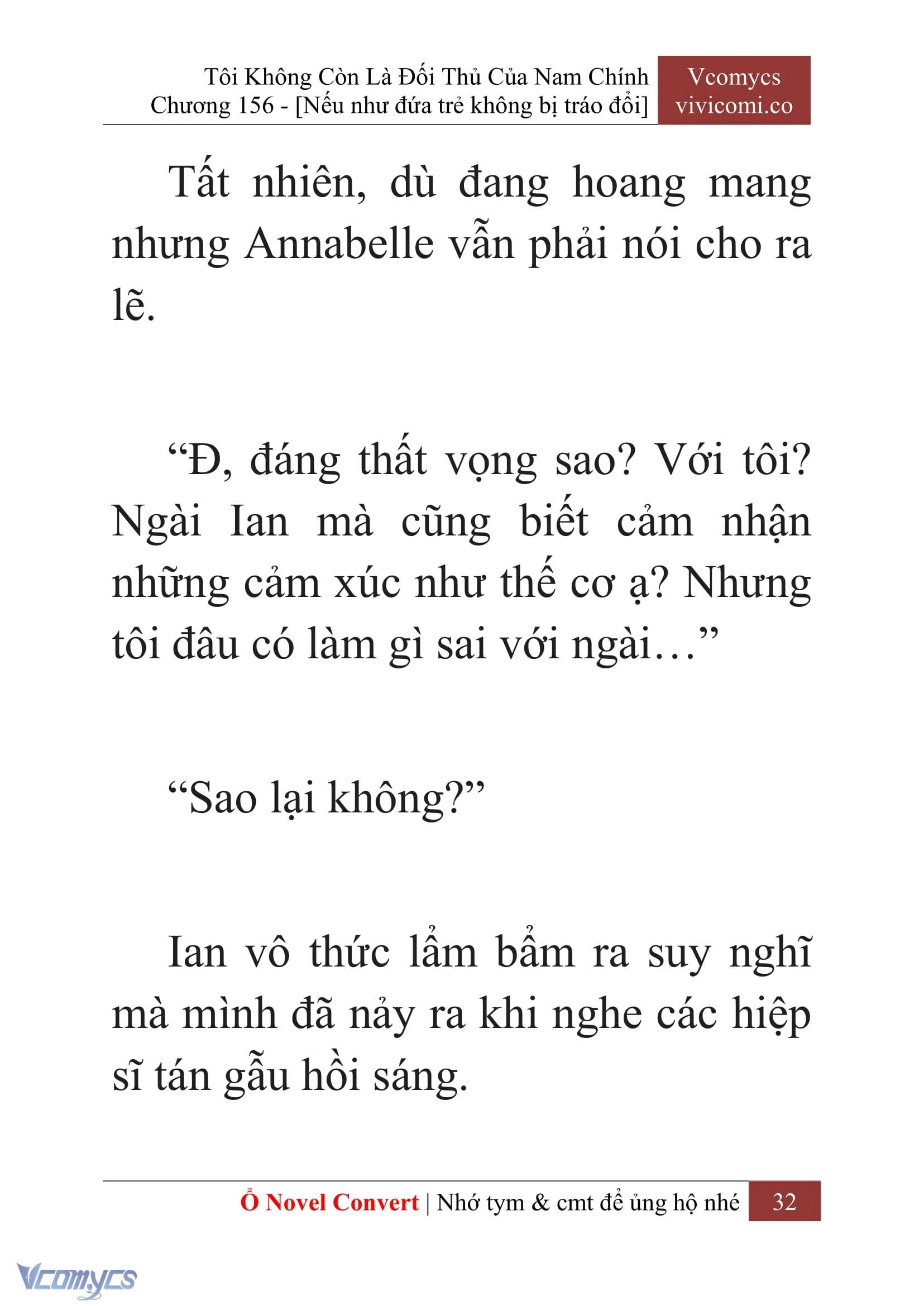 [Novel] Tôi Không Còn Là Đối Thủ Của Nam Chính Chapter  156 - 34