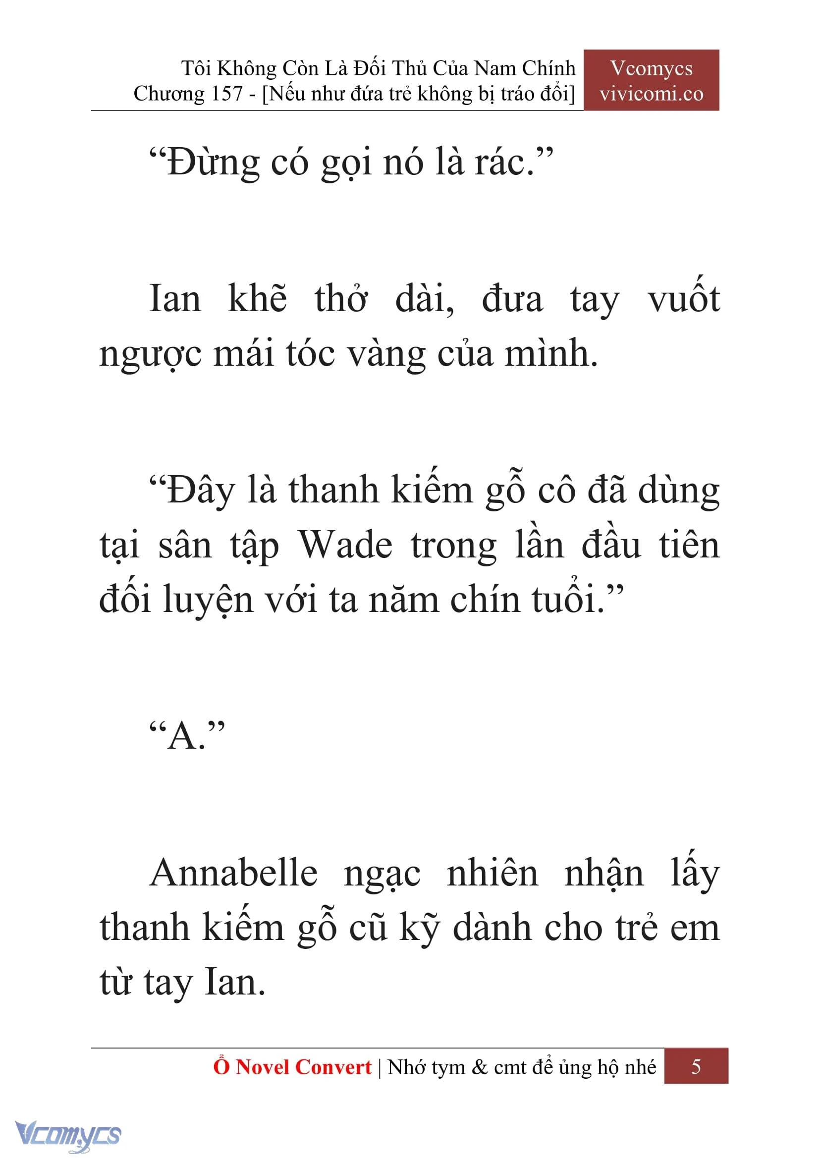 [Novel] Tôi Không Còn Là Đối Thủ Của Nam Chính Chapter  157 - 7