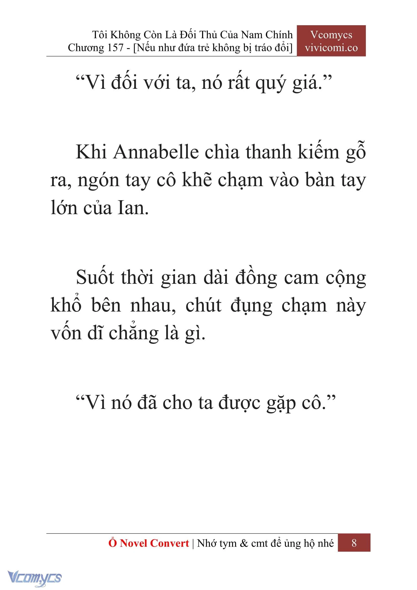 [Novel] Tôi Không Còn Là Đối Thủ Của Nam Chính Chapter  157 - 10