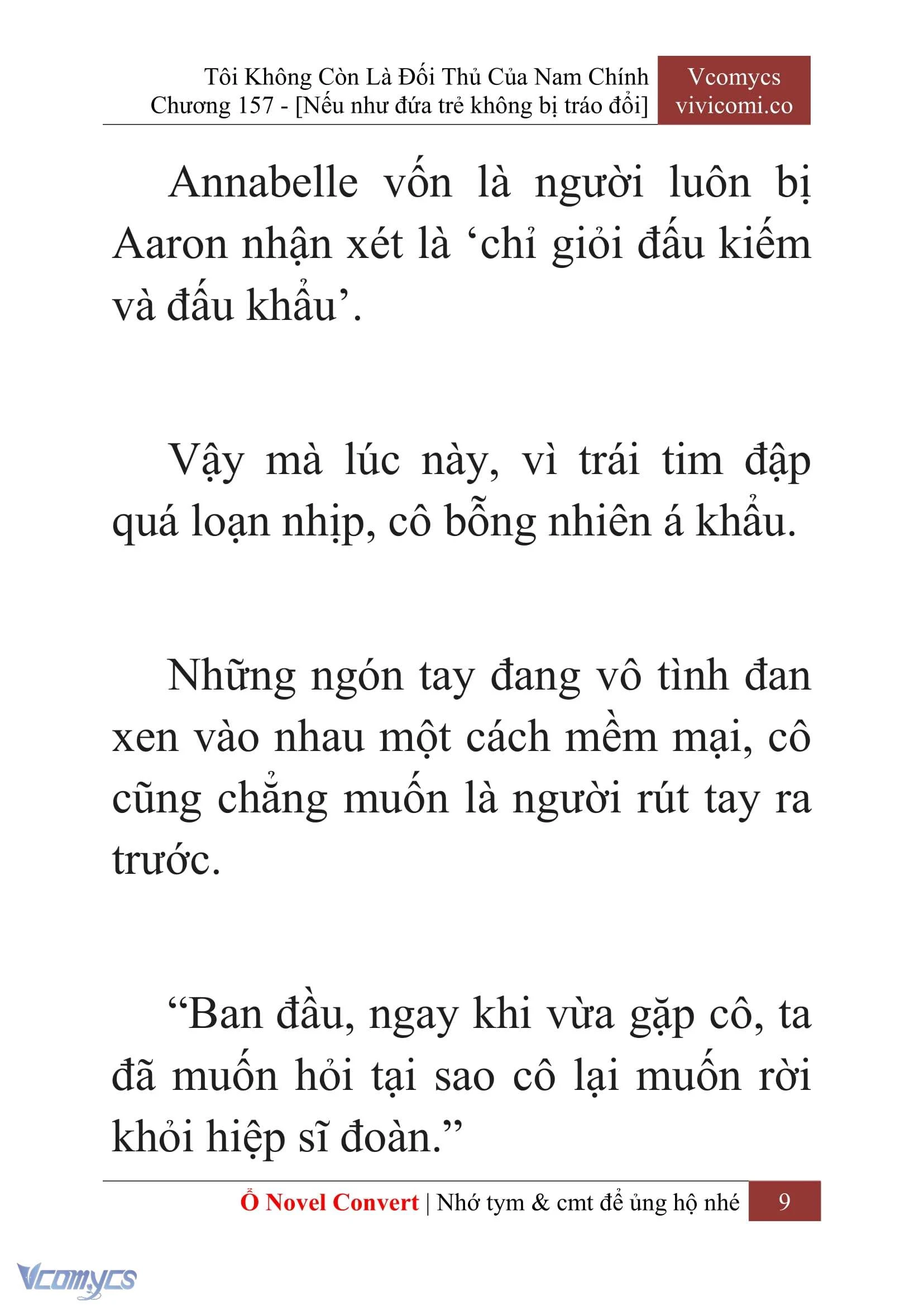[Novel] Tôi Không Còn Là Đối Thủ Của Nam Chính Chapter  157 - 11