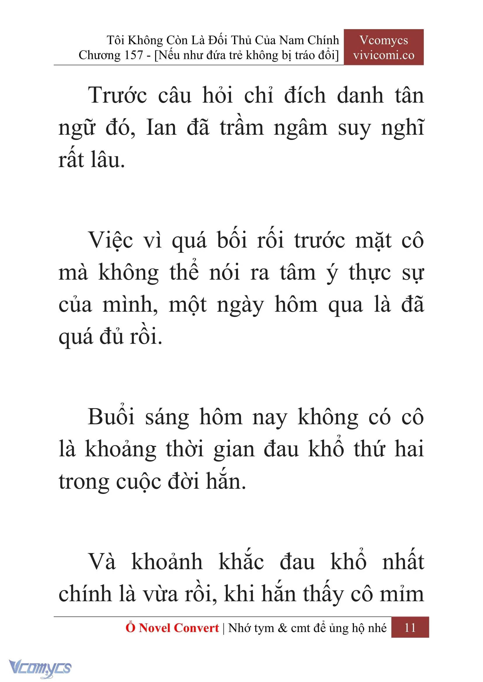 [Novel] Tôi Không Còn Là Đối Thủ Của Nam Chính Chapter  157 - 13