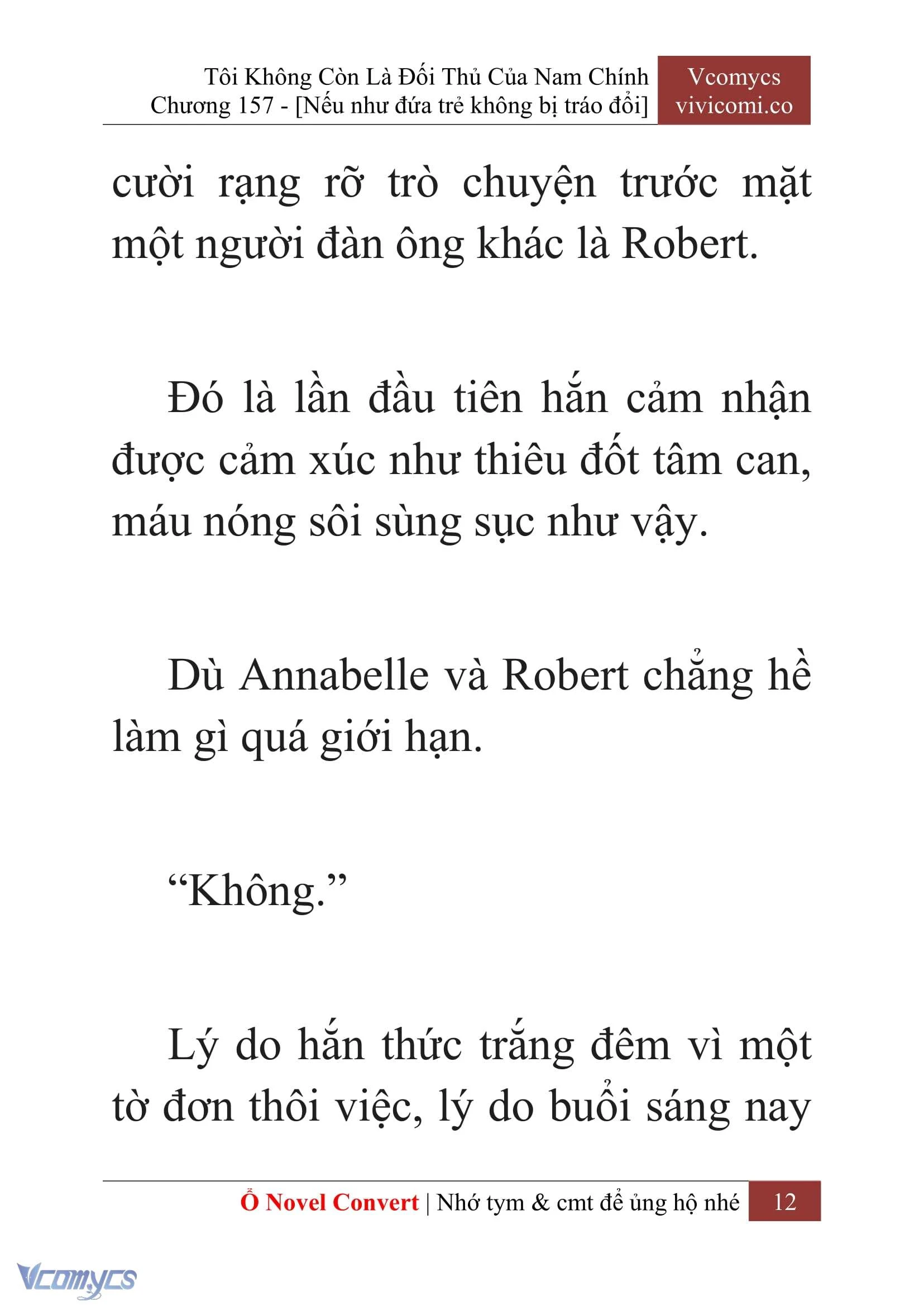 [Novel] Tôi Không Còn Là Đối Thủ Của Nam Chính Chapter  157 - 14