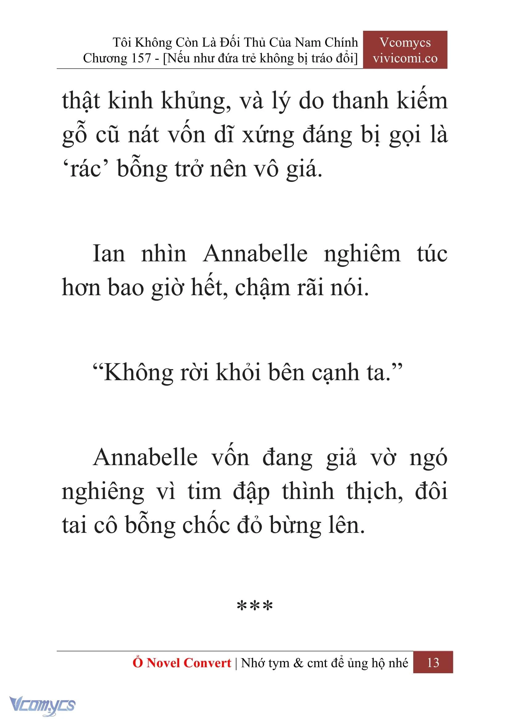 [Novel] Tôi Không Còn Là Đối Thủ Của Nam Chính Chapter  157 - 15