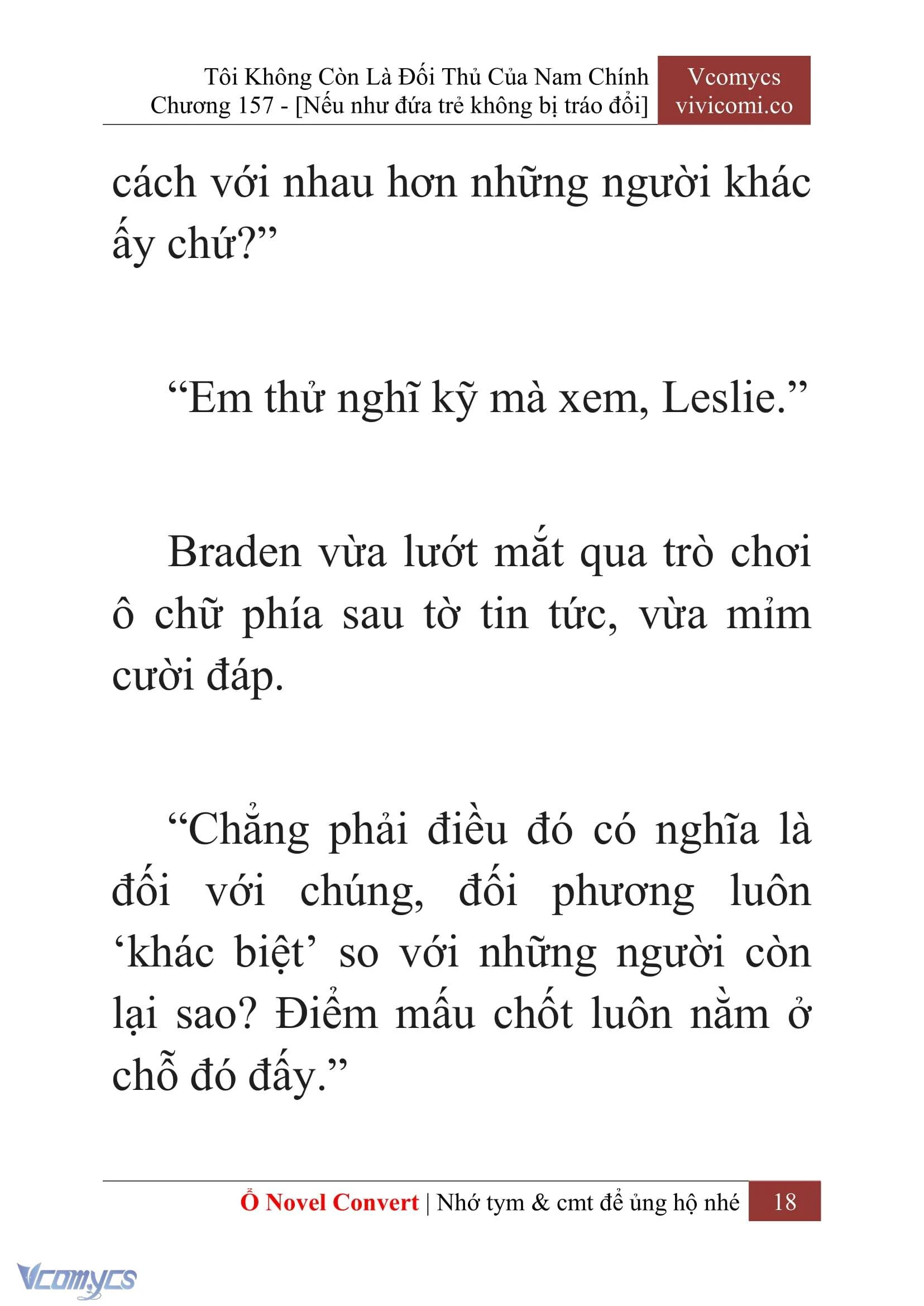 [Novel] Tôi Không Còn Là Đối Thủ Của Nam Chính Chapter  157 - 20