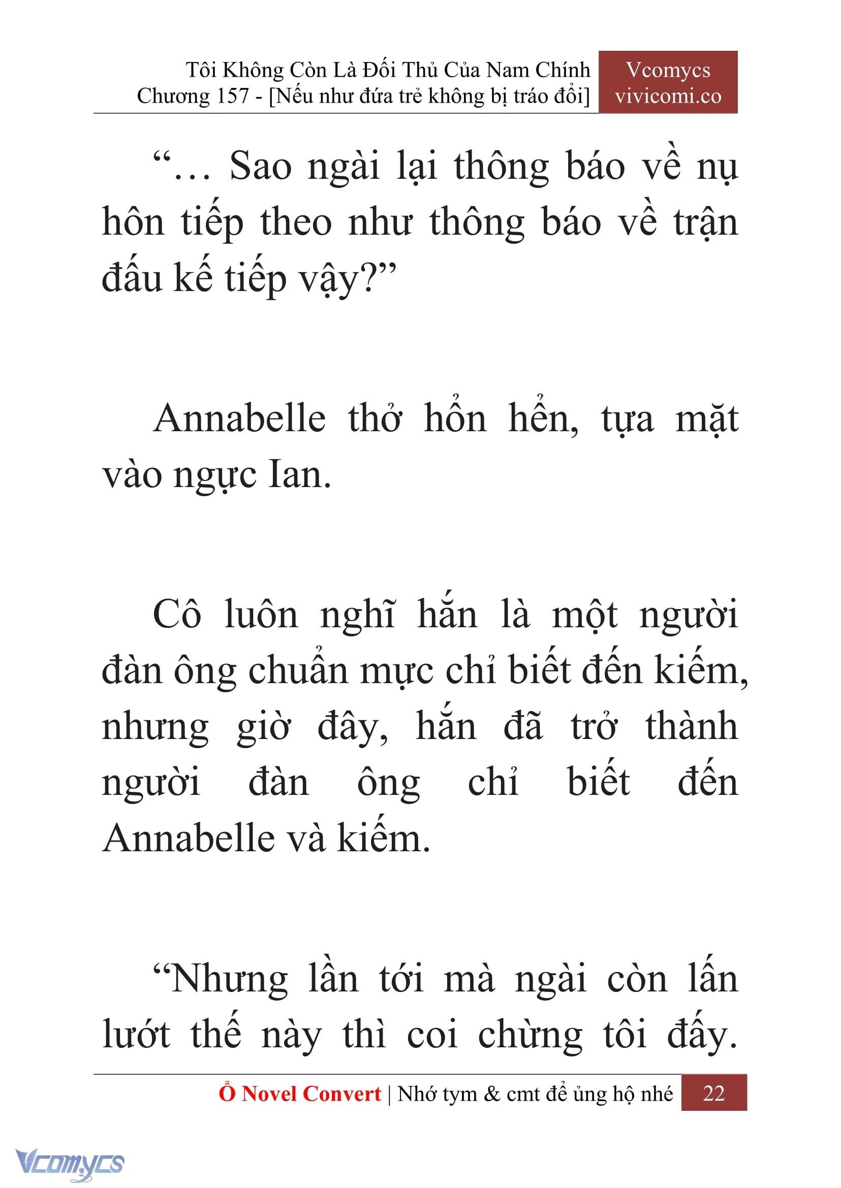 [Novel] Tôi Không Còn Là Đối Thủ Của Nam Chính Chapter  157 - 24