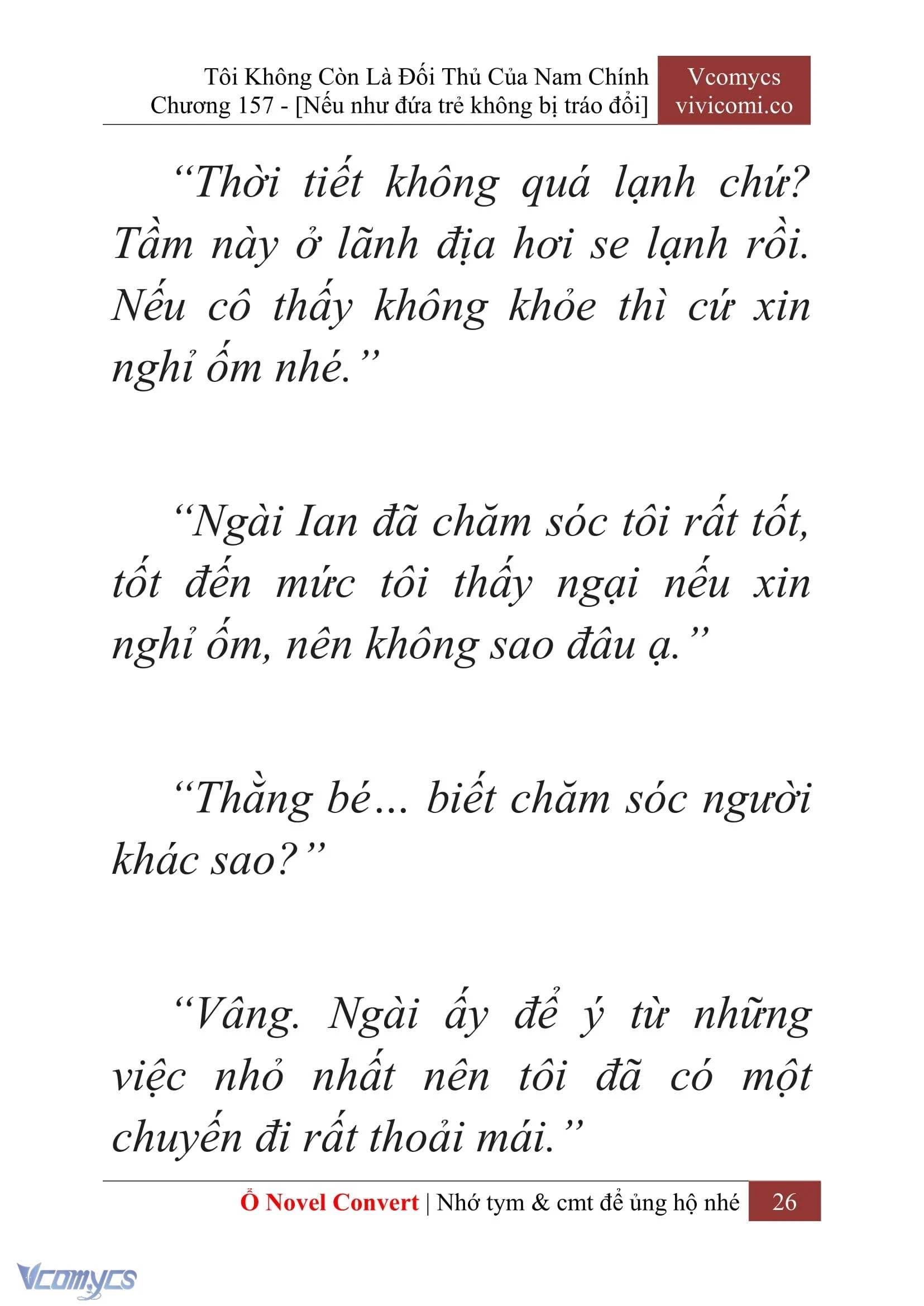 [Novel] Tôi Không Còn Là Đối Thủ Của Nam Chính Chapter  157 - 28
