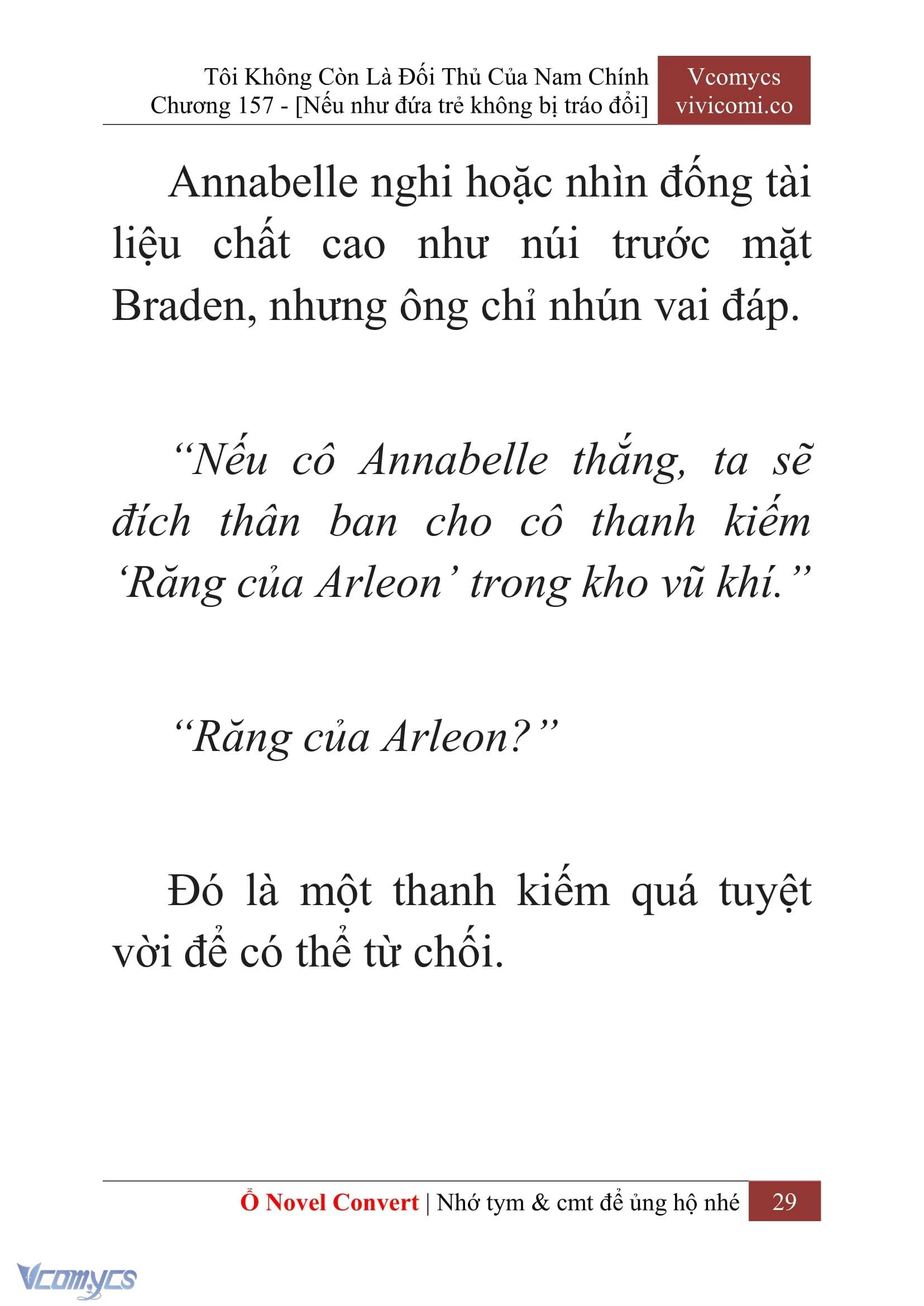 [Novel] Tôi Không Còn Là Đối Thủ Của Nam Chính Chapter  157 - 31