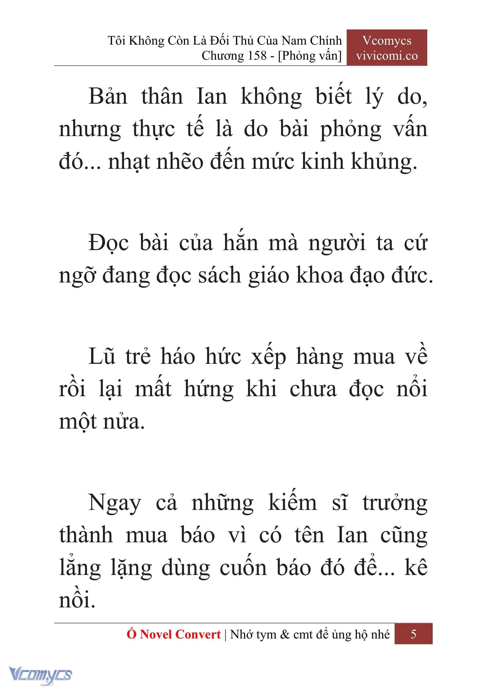 [Novel] Tôi Không Còn Là Đối Thủ Của Nam Chính Chapter  158 - 7