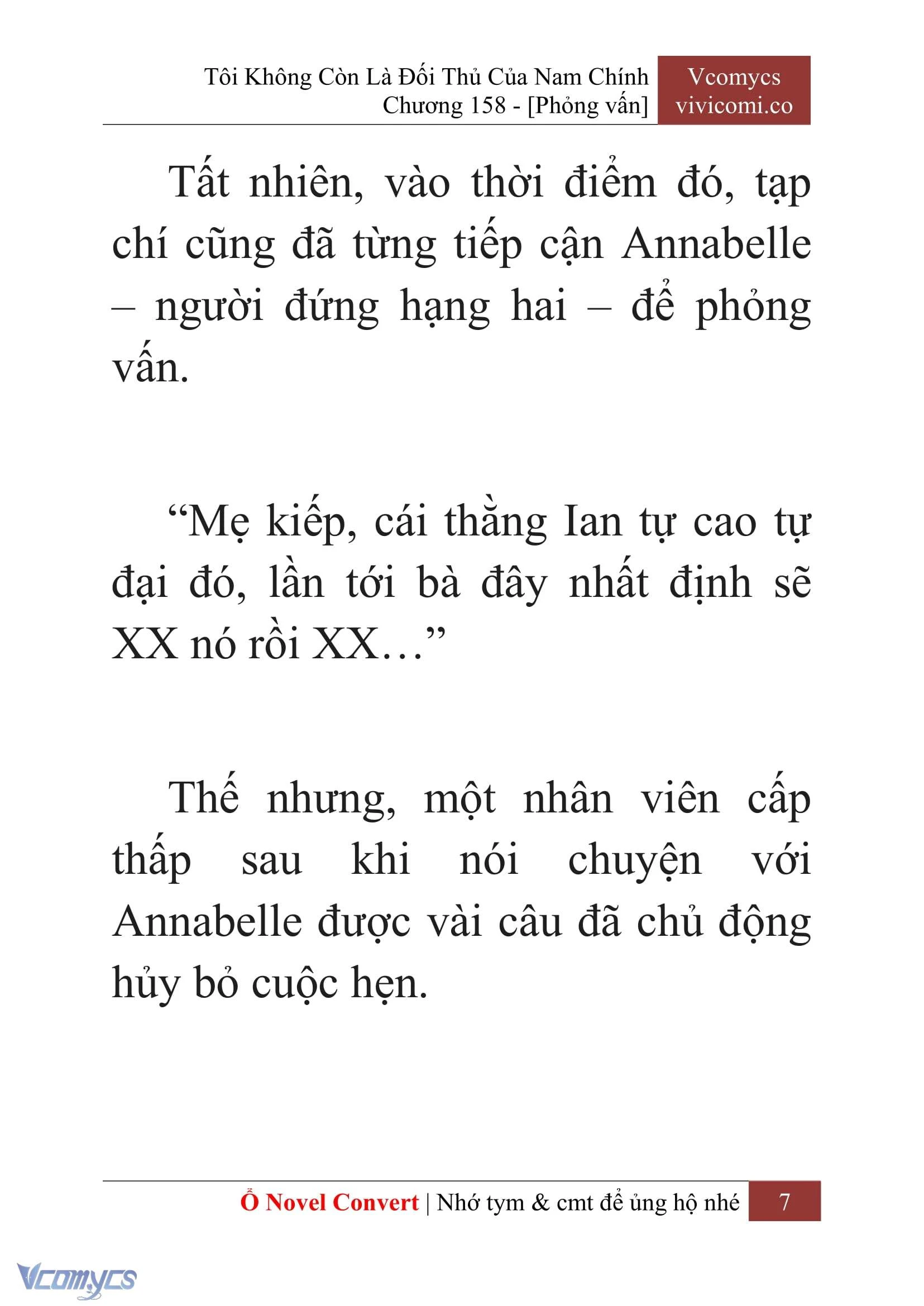 [Novel] Tôi Không Còn Là Đối Thủ Của Nam Chính Chapter  158 - 9