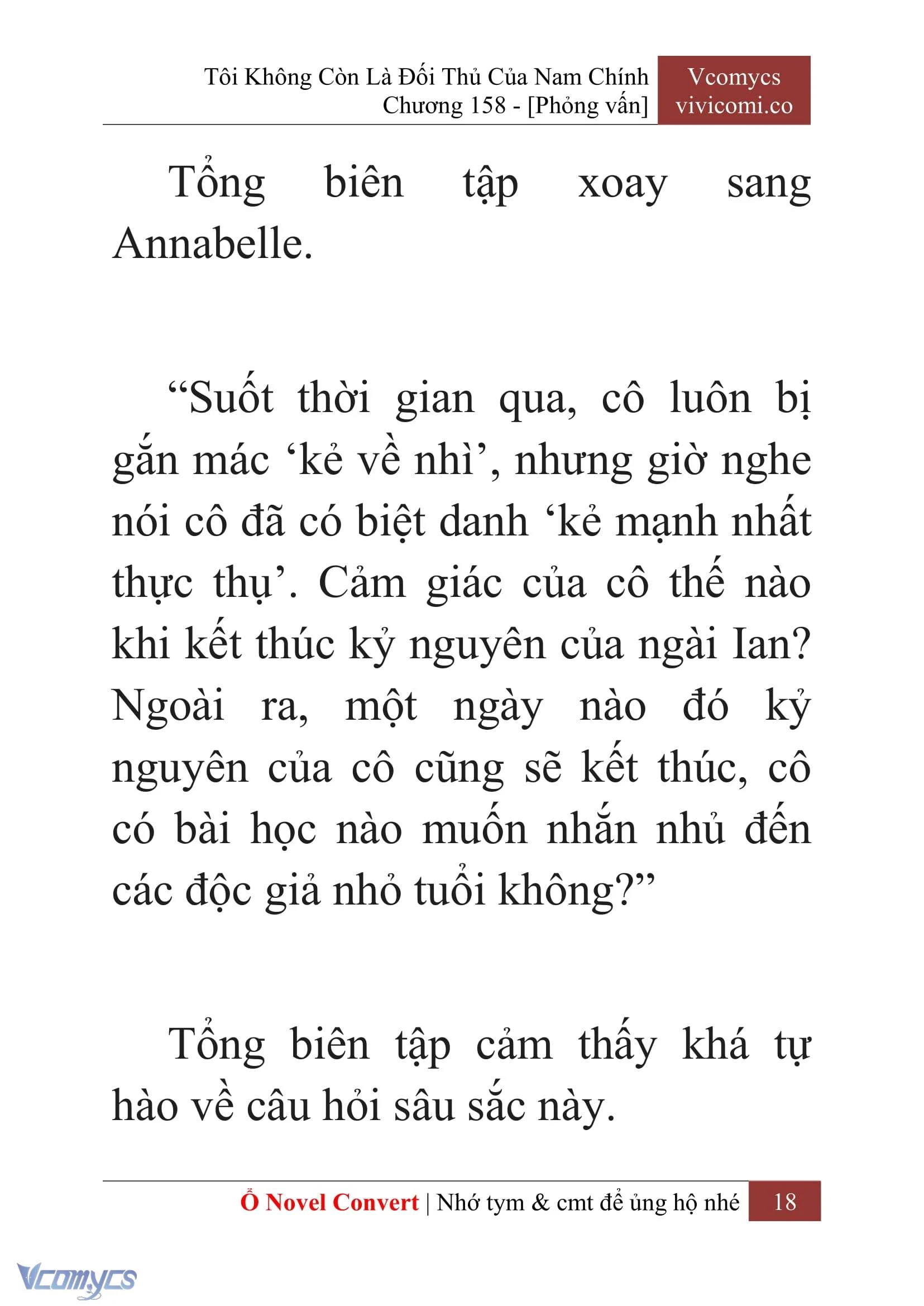 [Novel] Tôi Không Còn Là Đối Thủ Của Nam Chính Chapter  158 - 20