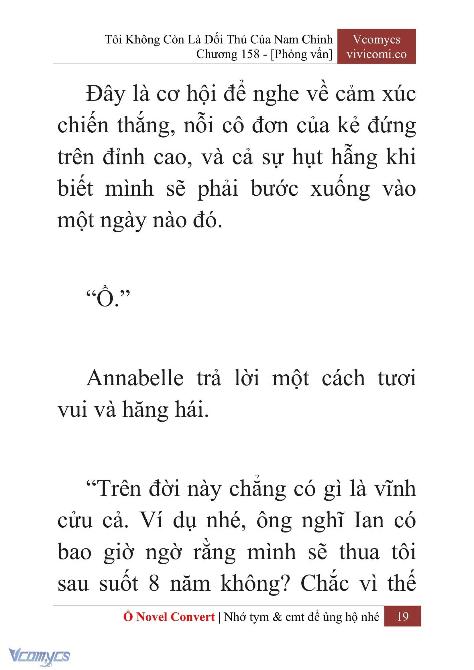 [Novel] Tôi Không Còn Là Đối Thủ Của Nam Chính Chapter  158 - 21