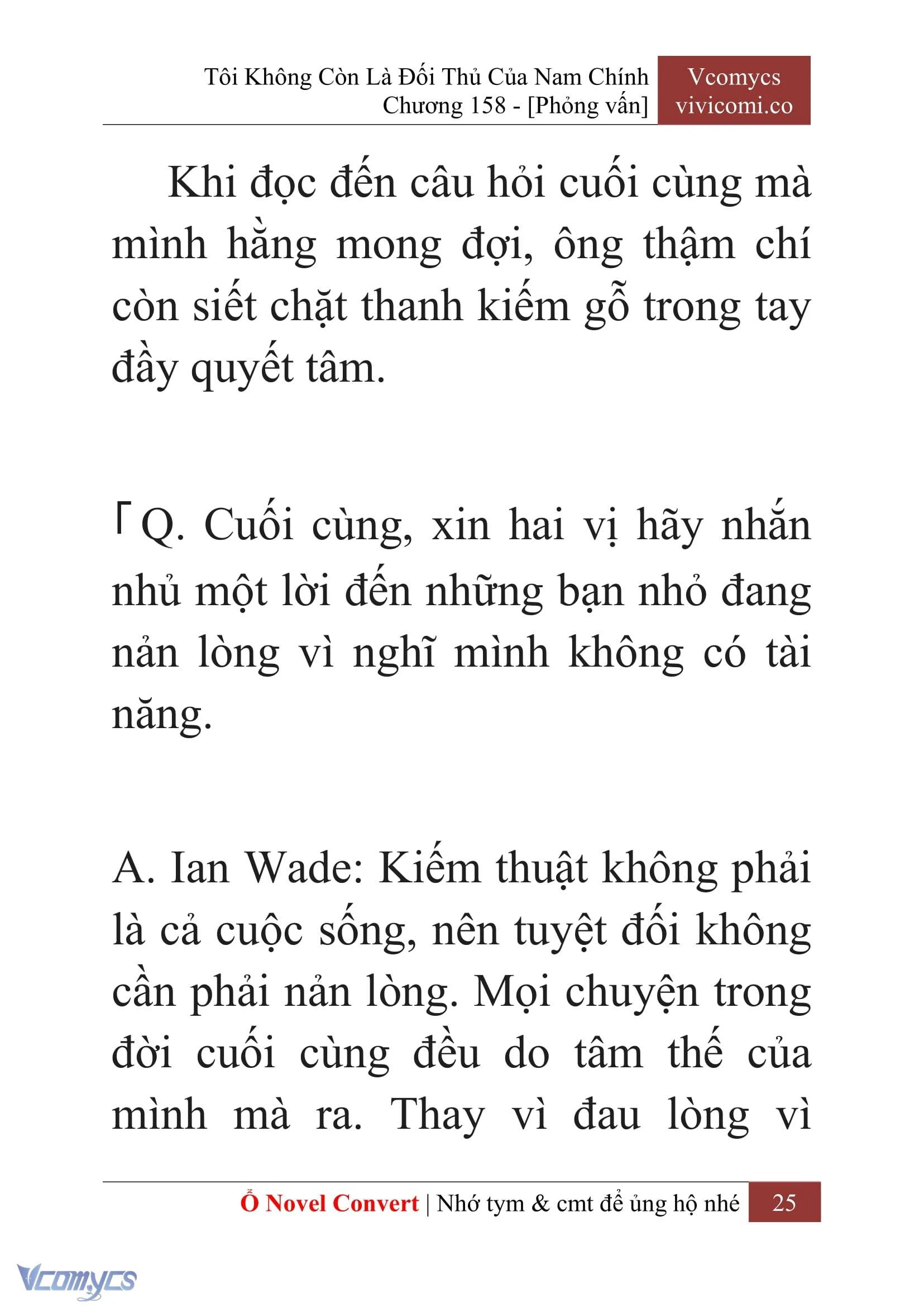 [Novel] Tôi Không Còn Là Đối Thủ Của Nam Chính Chapter  158 - 27