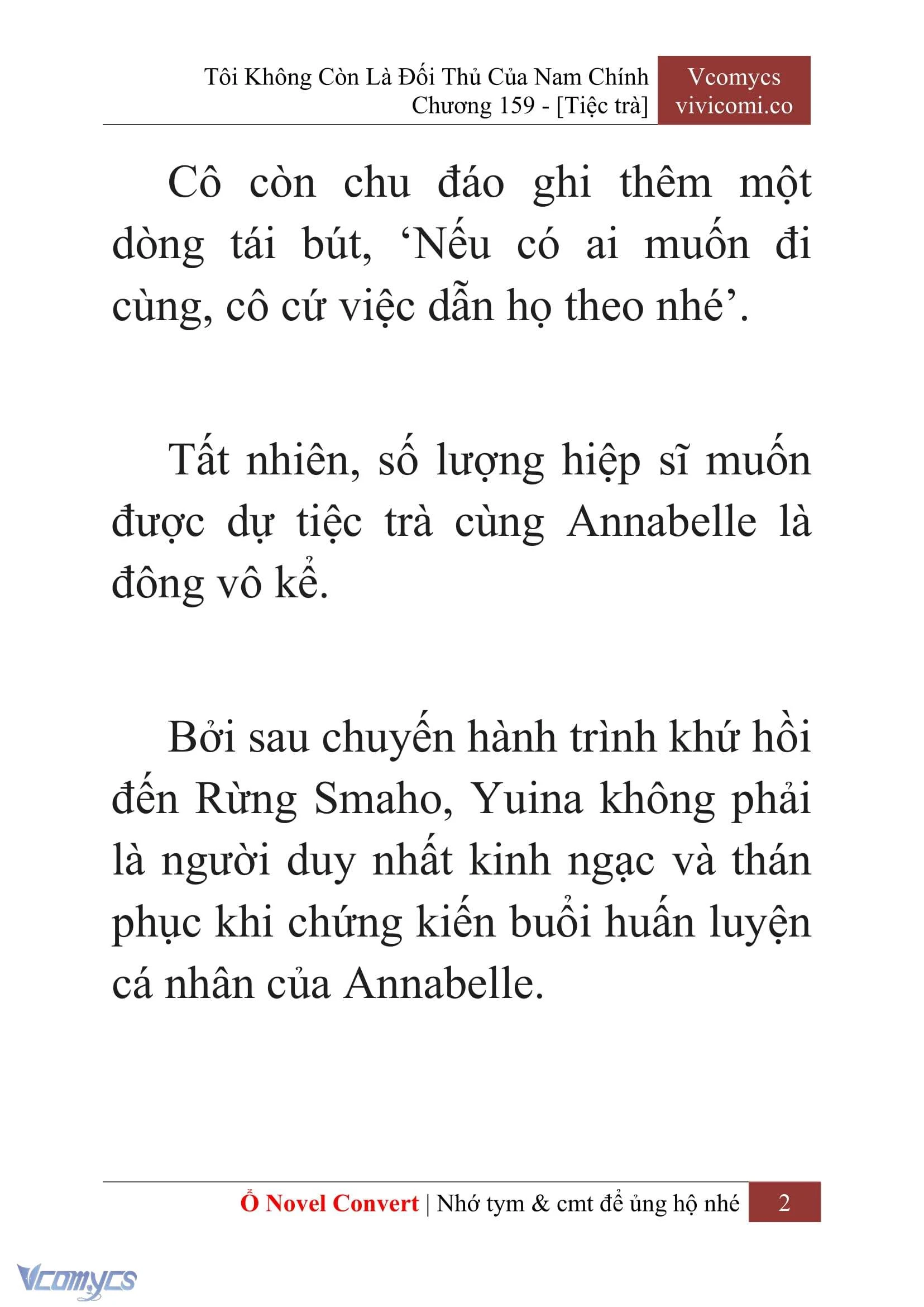 [Novel] Tôi Không Còn Là Đối Thủ Của Nam Chính Chapter  159 - 4