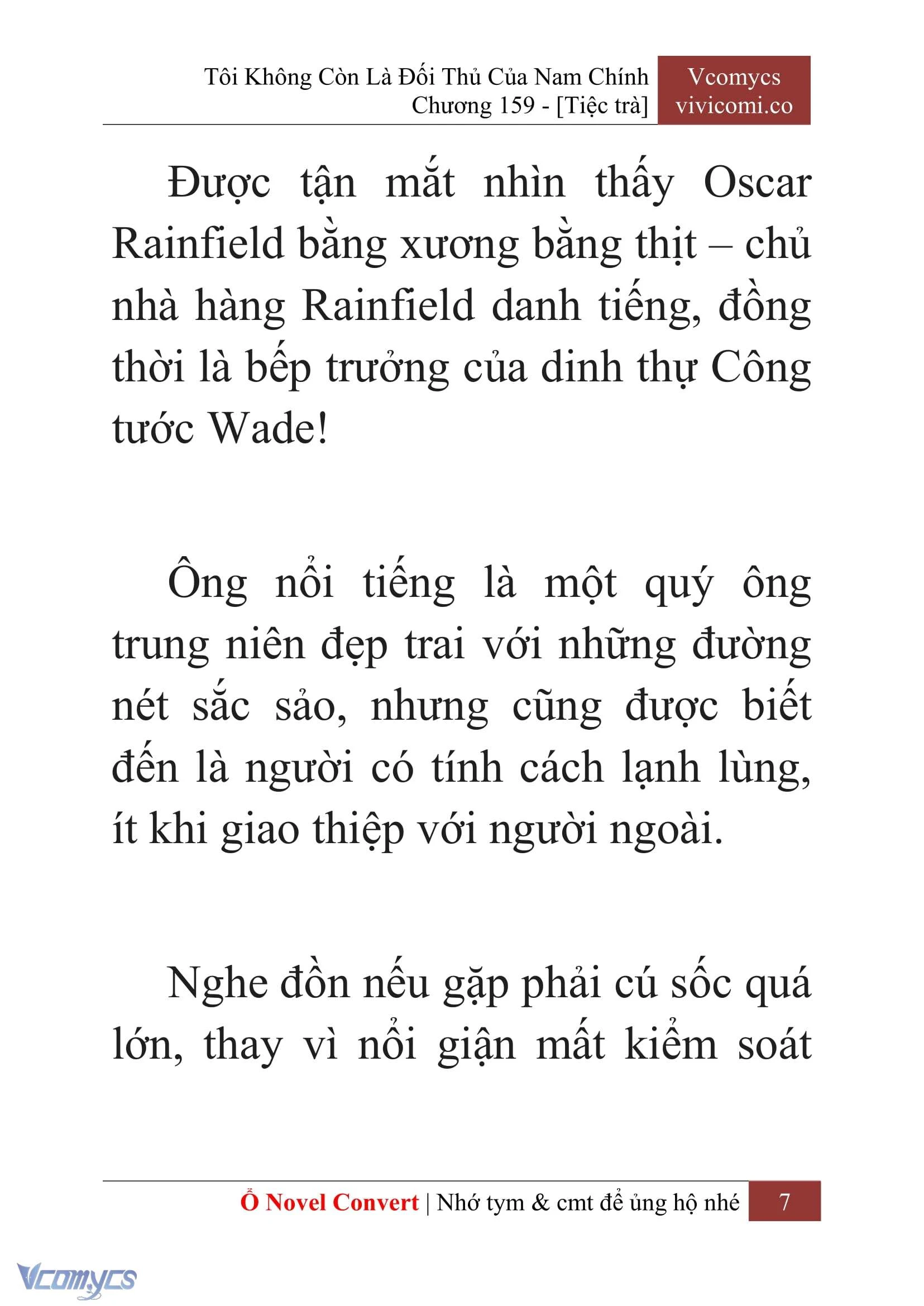 [Novel] Tôi Không Còn Là Đối Thủ Của Nam Chính Chapter  159 - 9