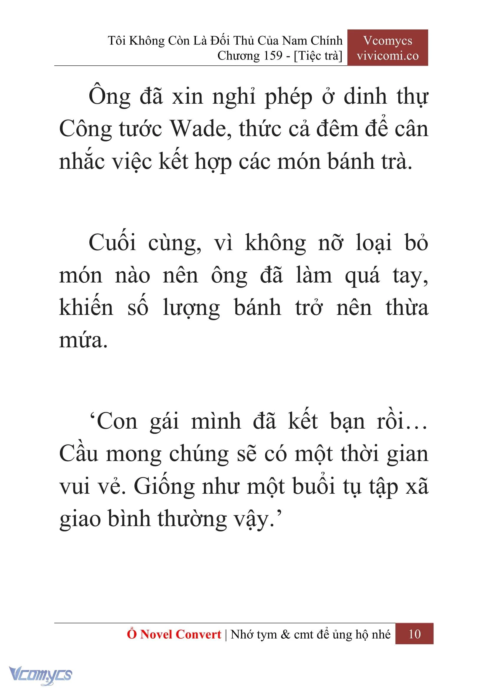 [Novel] Tôi Không Còn Là Đối Thủ Của Nam Chính Chapter  159 - 12