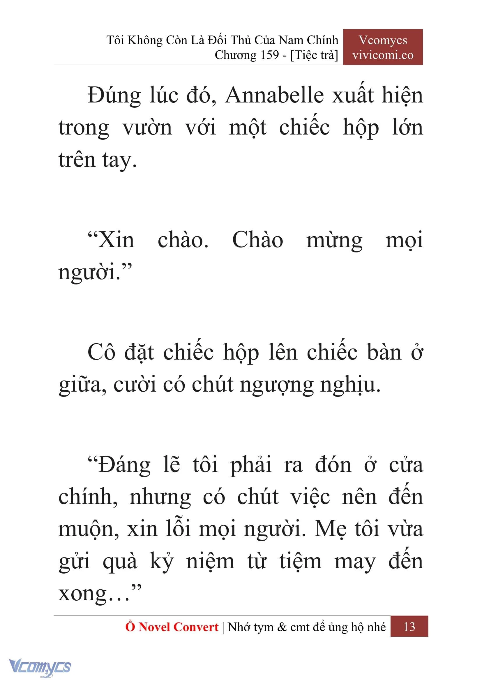 [Novel] Tôi Không Còn Là Đối Thủ Của Nam Chính Chapter  159 - 15