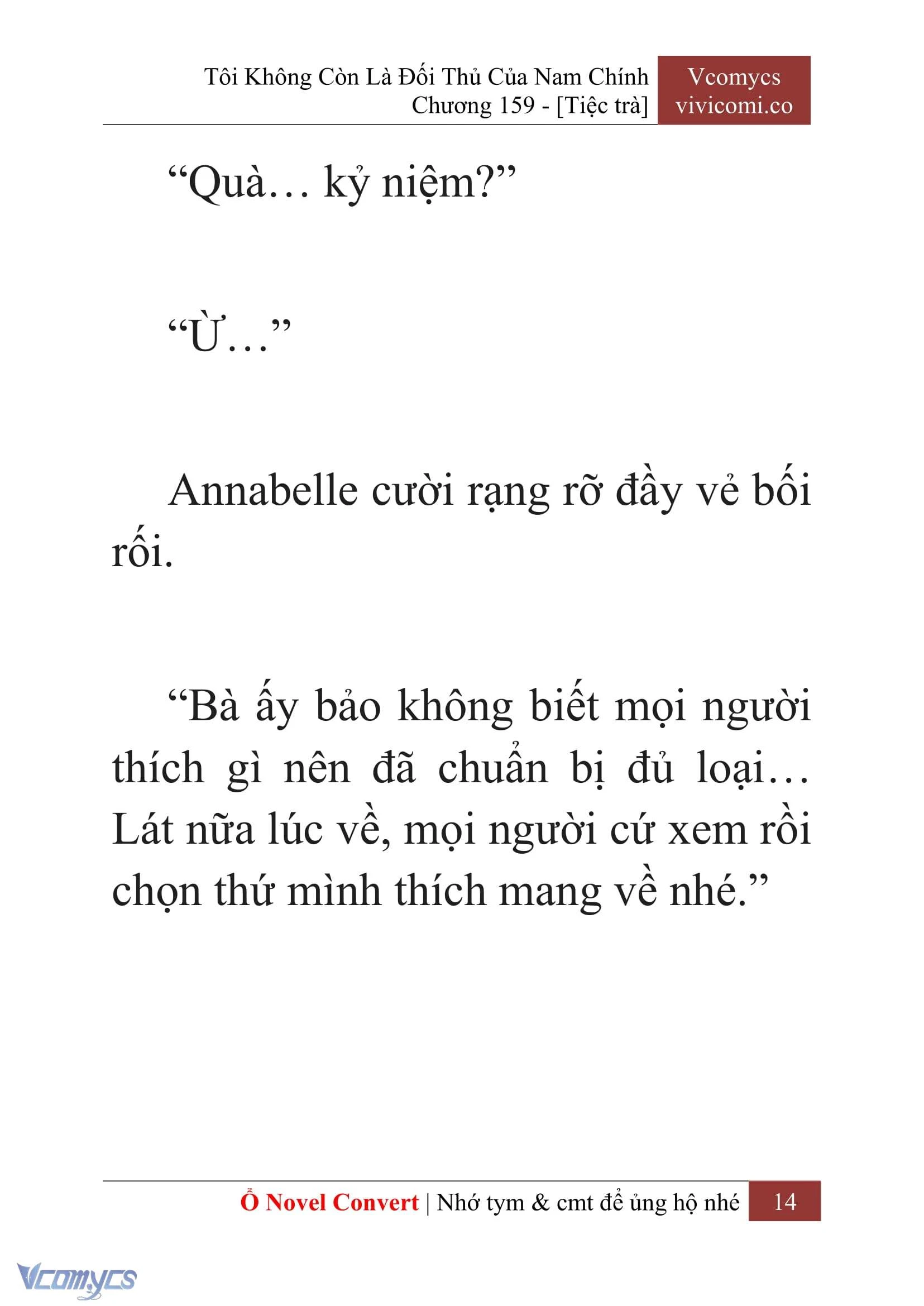 [Novel] Tôi Không Còn Là Đối Thủ Của Nam Chính Chapter  159 - 16