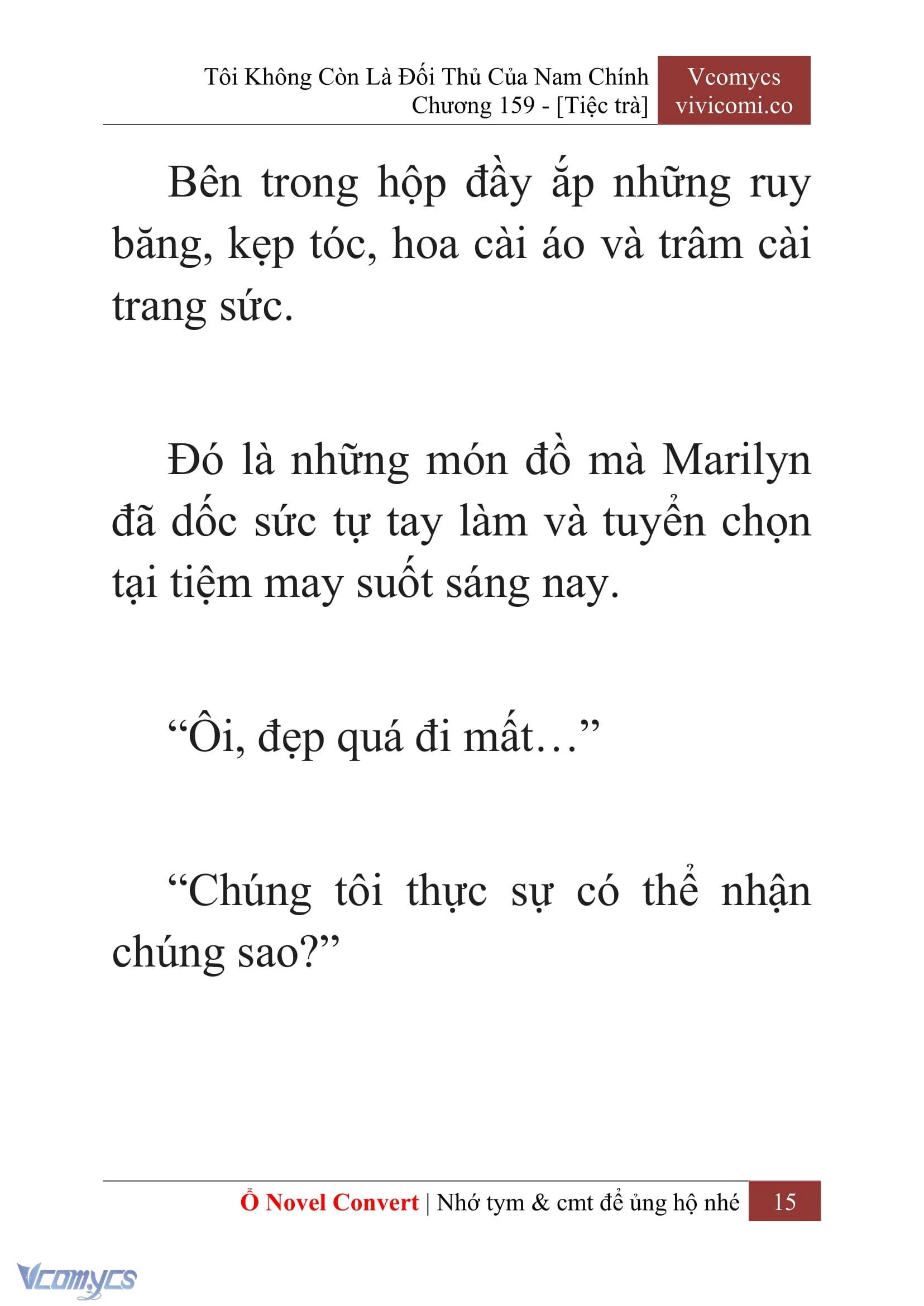 [Novel] Tôi Không Còn Là Đối Thủ Của Nam Chính Chapter  159 - 17