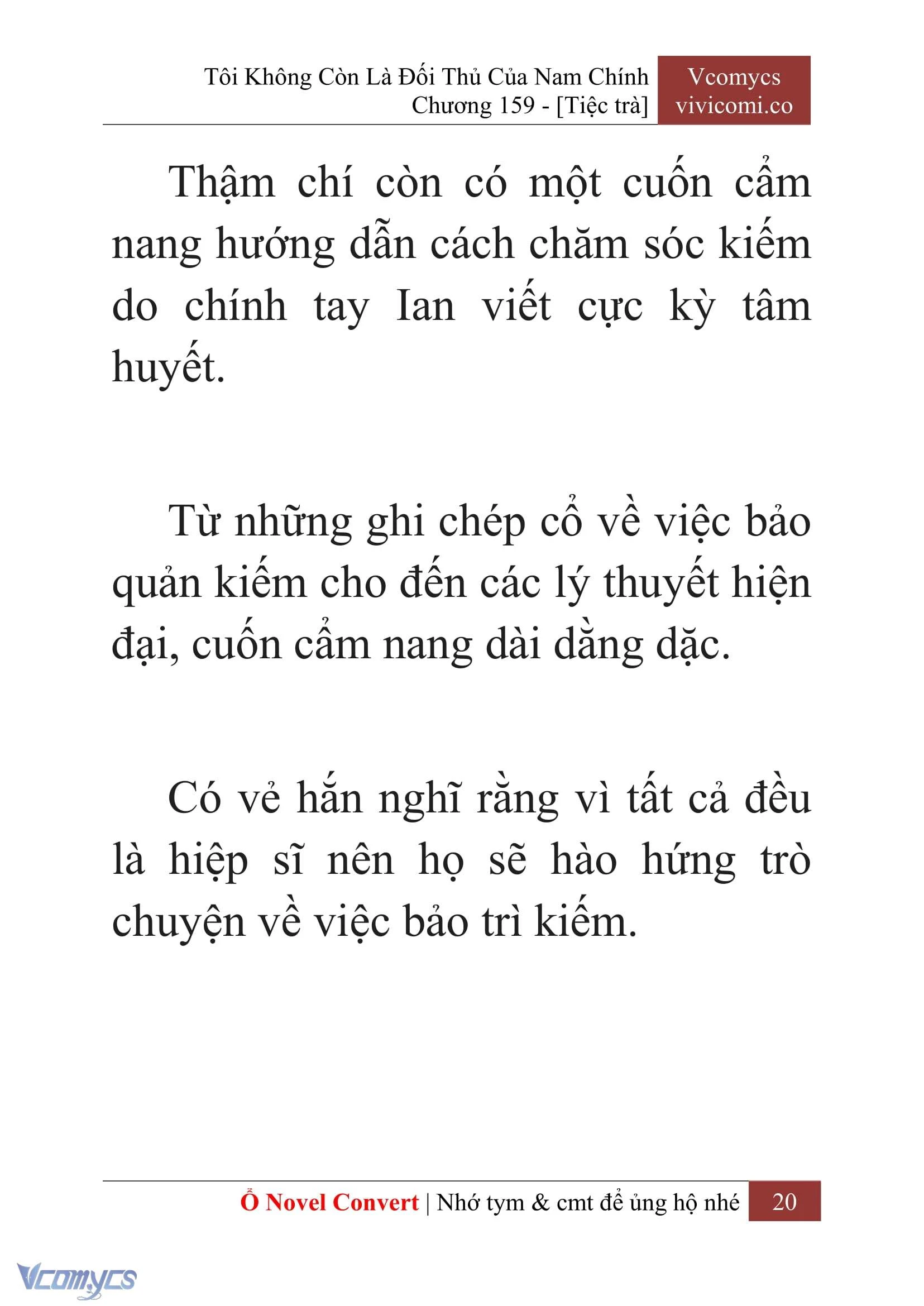 [Novel] Tôi Không Còn Là Đối Thủ Của Nam Chính Chapter  159 - 22