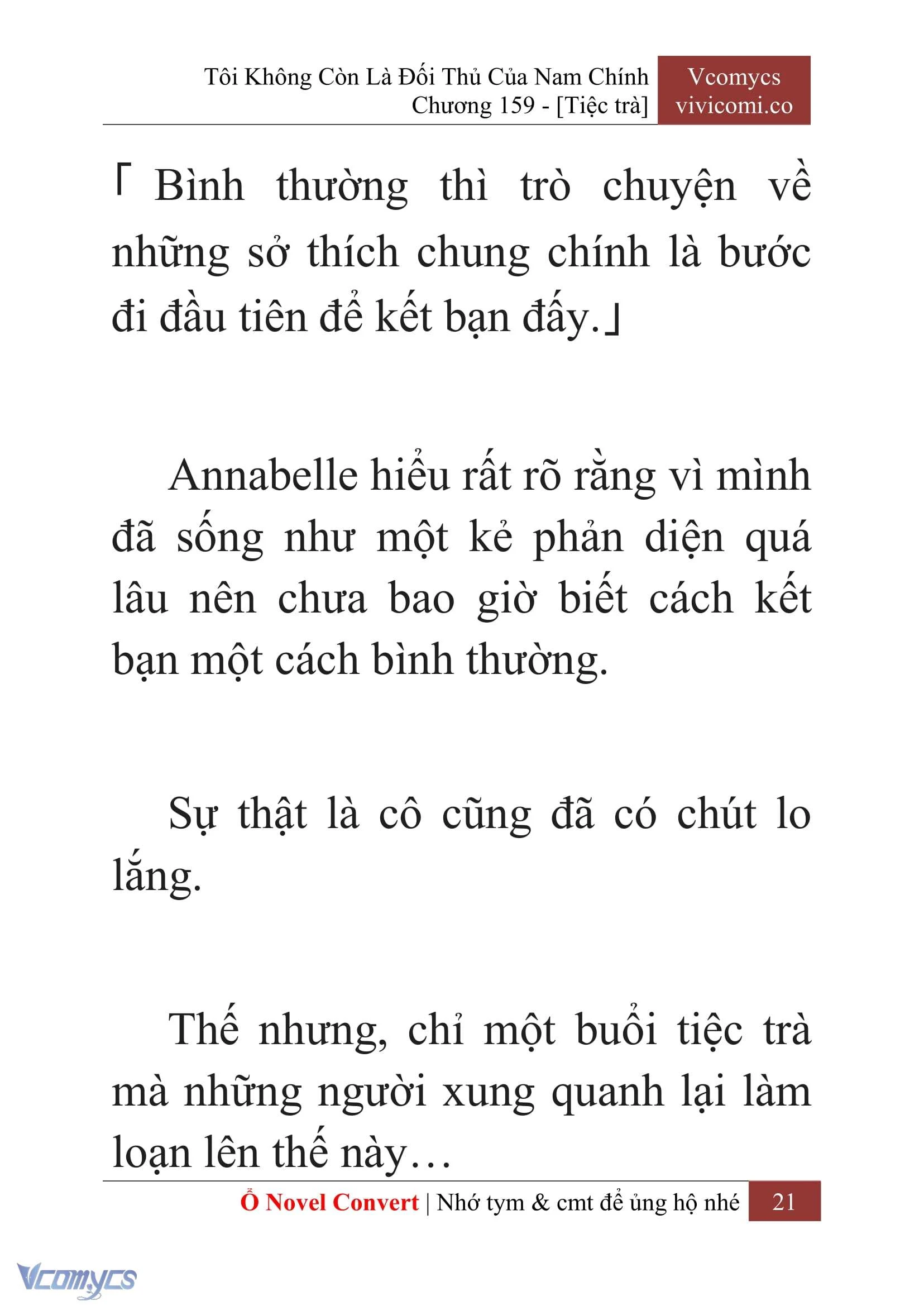 [Novel] Tôi Không Còn Là Đối Thủ Của Nam Chính Chapter  159 - 23
