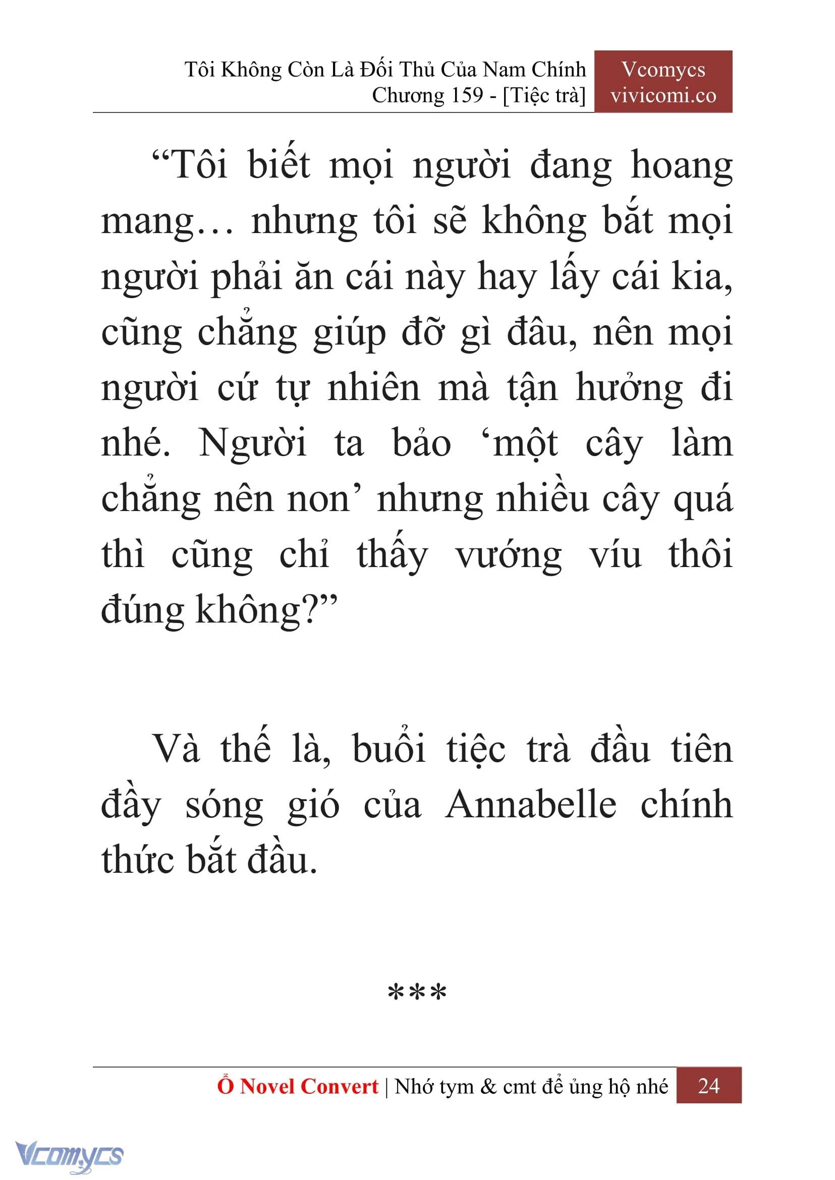 [Novel] Tôi Không Còn Là Đối Thủ Của Nam Chính Chapter  159 - 26