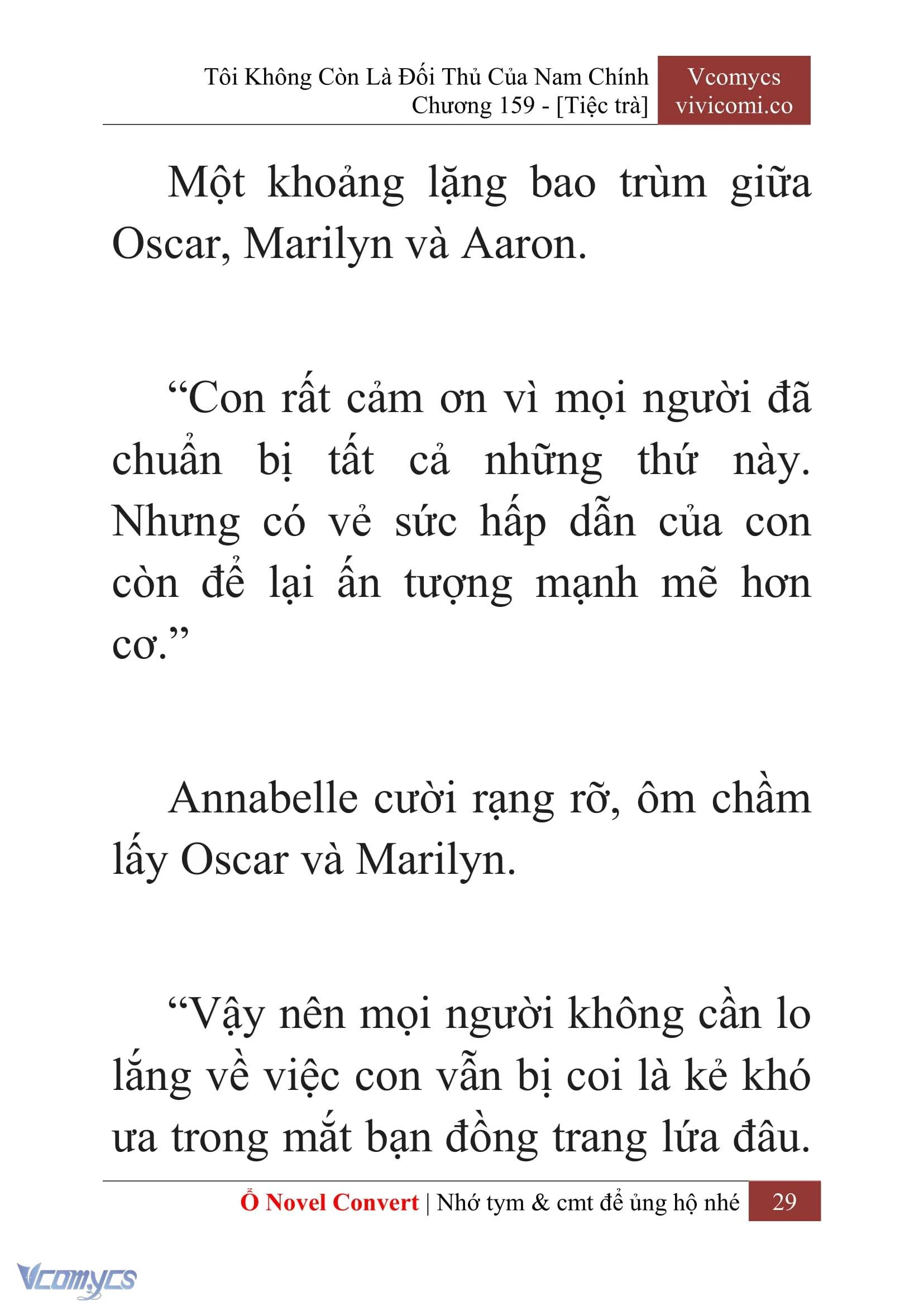 [Novel] Tôi Không Còn Là Đối Thủ Của Nam Chính Chapter  159 - 31