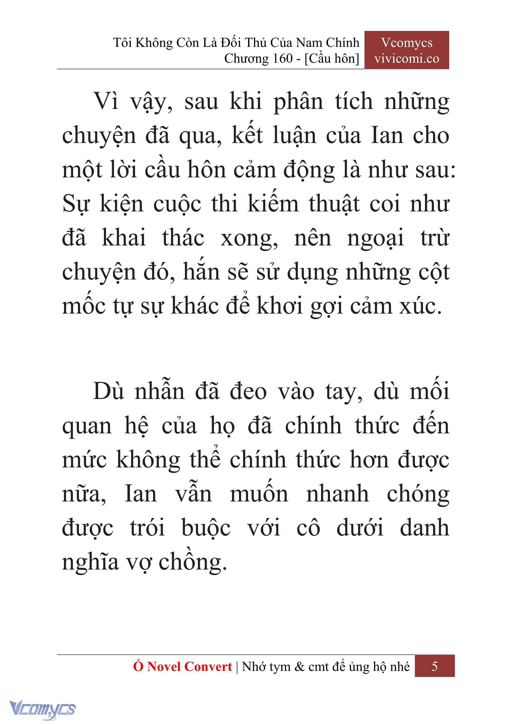 [Novel] Tôi Không Còn Là Đối Thủ Của Nam Chính Chapter  160 - 7