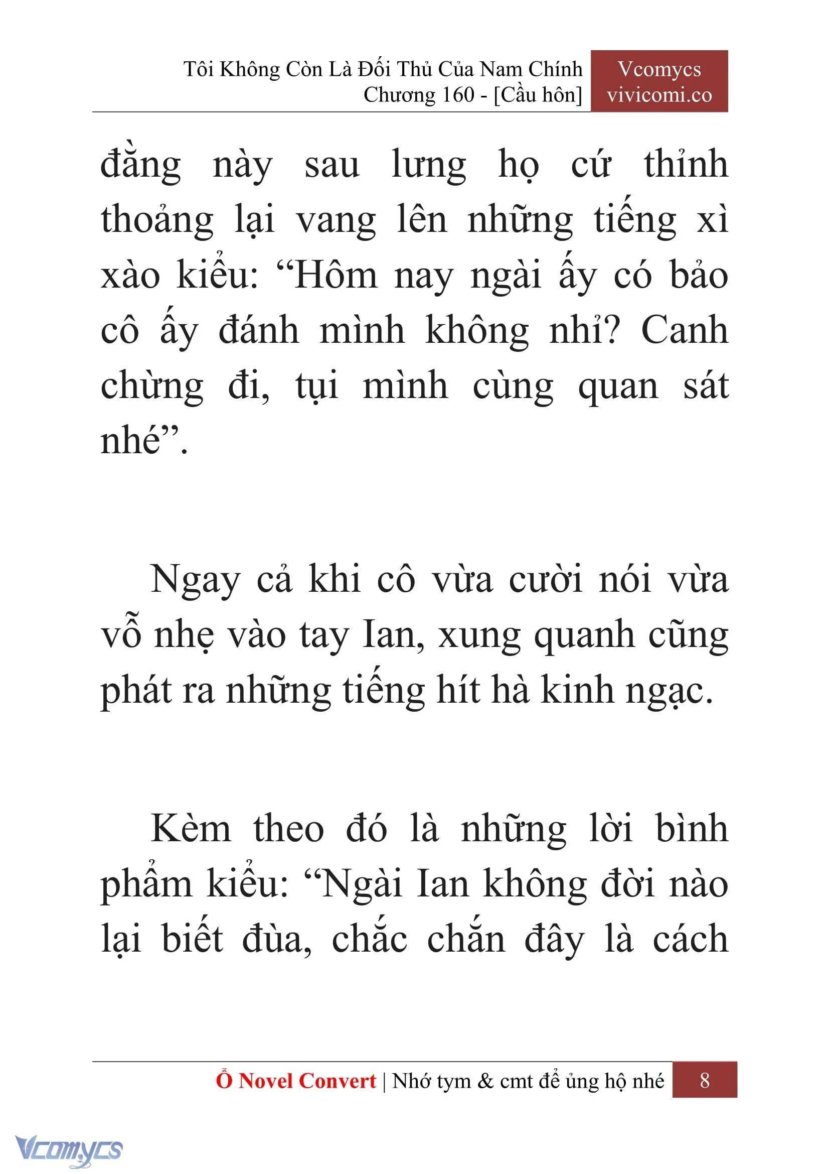 [Novel] Tôi Không Còn Là Đối Thủ Của Nam Chính Chapter  160 - 10