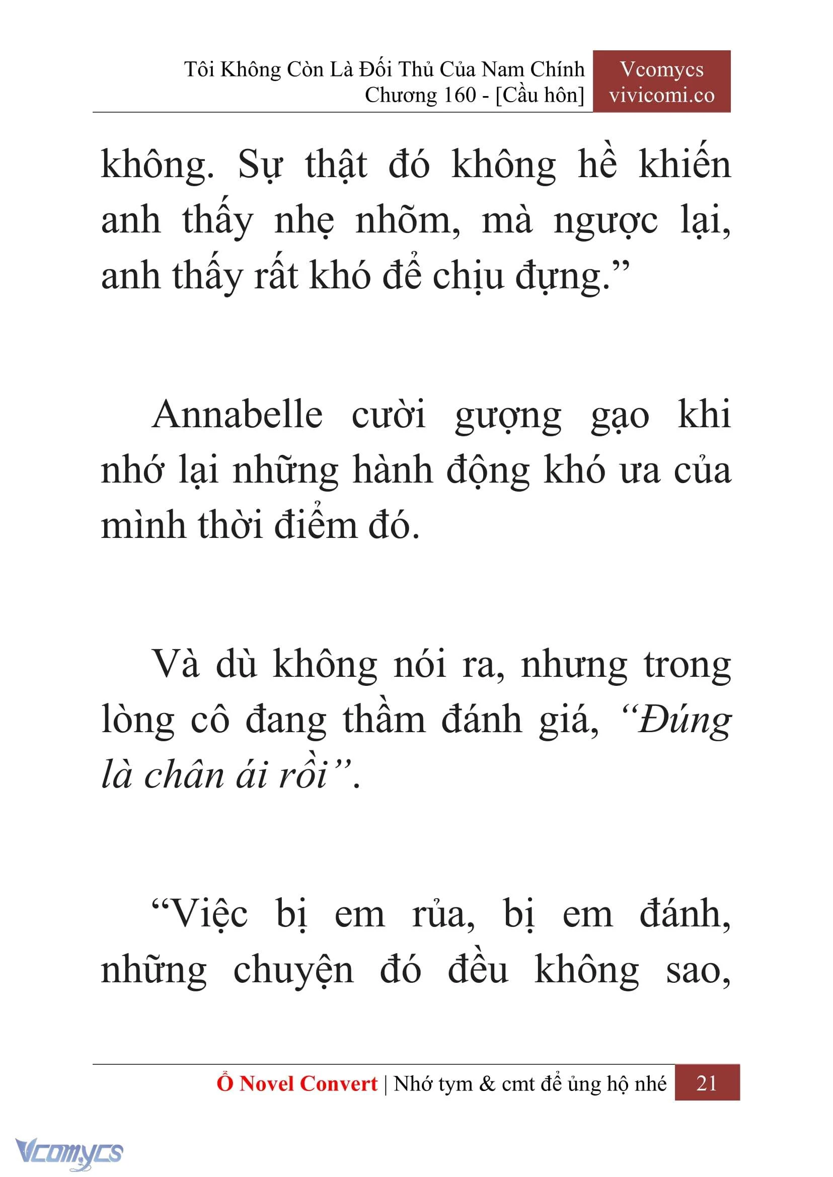 [Novel] Tôi Không Còn Là Đối Thủ Của Nam Chính Chapter  160 - 23