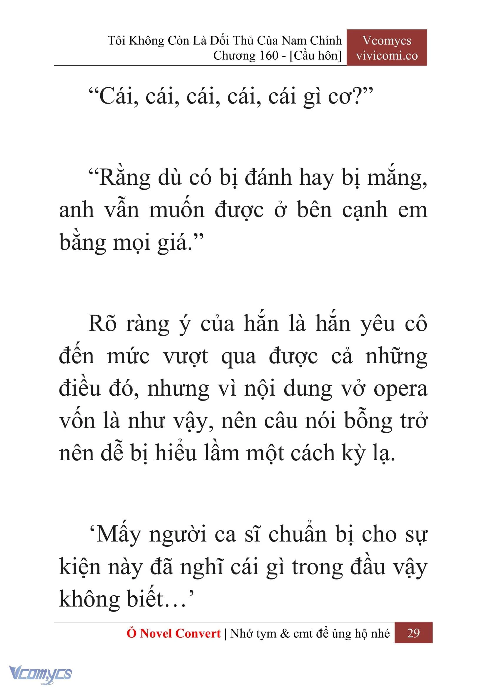 [Novel] Tôi Không Còn Là Đối Thủ Của Nam Chính Chapter  160 - 31