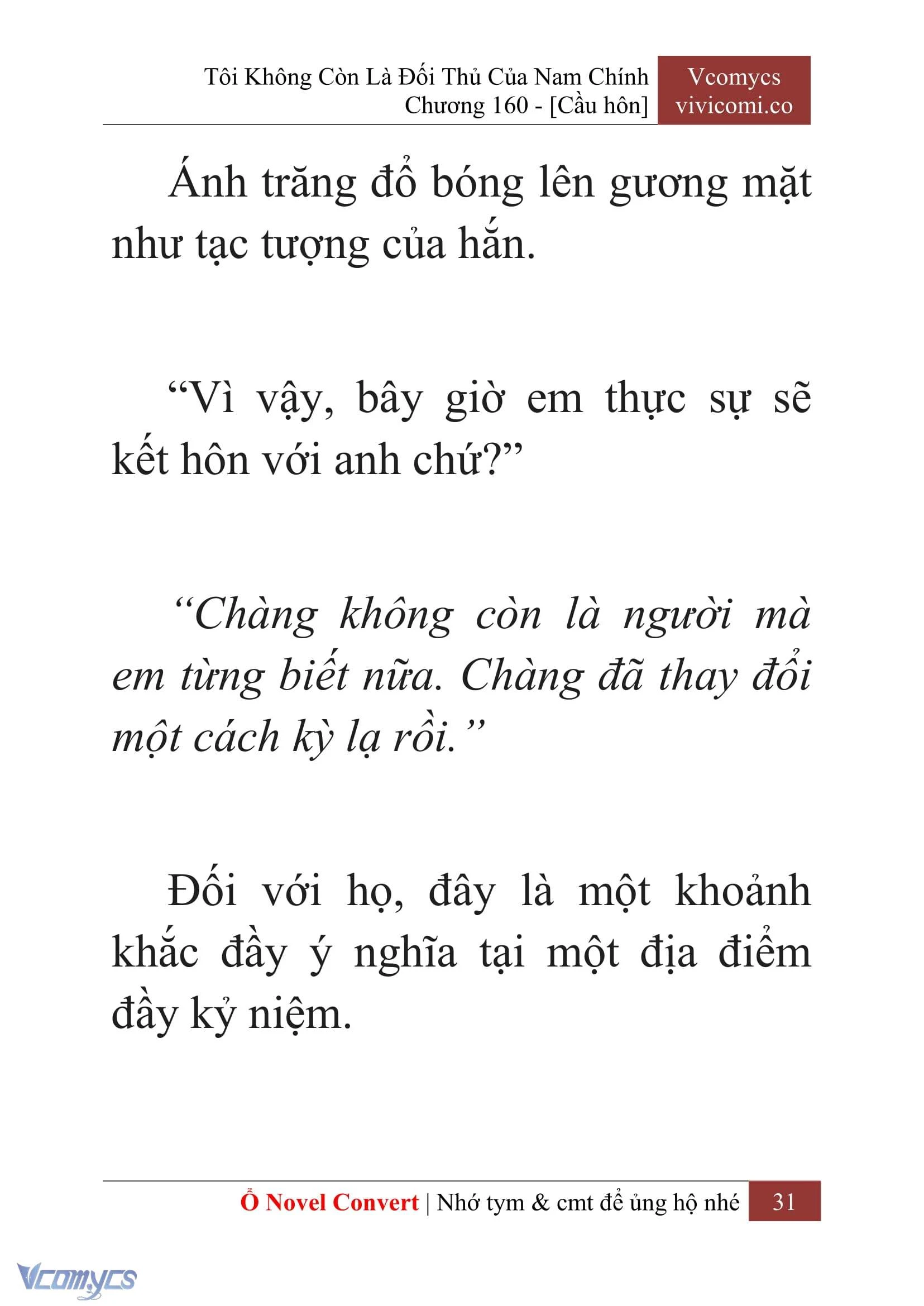 [Novel] Tôi Không Còn Là Đối Thủ Của Nam Chính Chapter  160 - 33