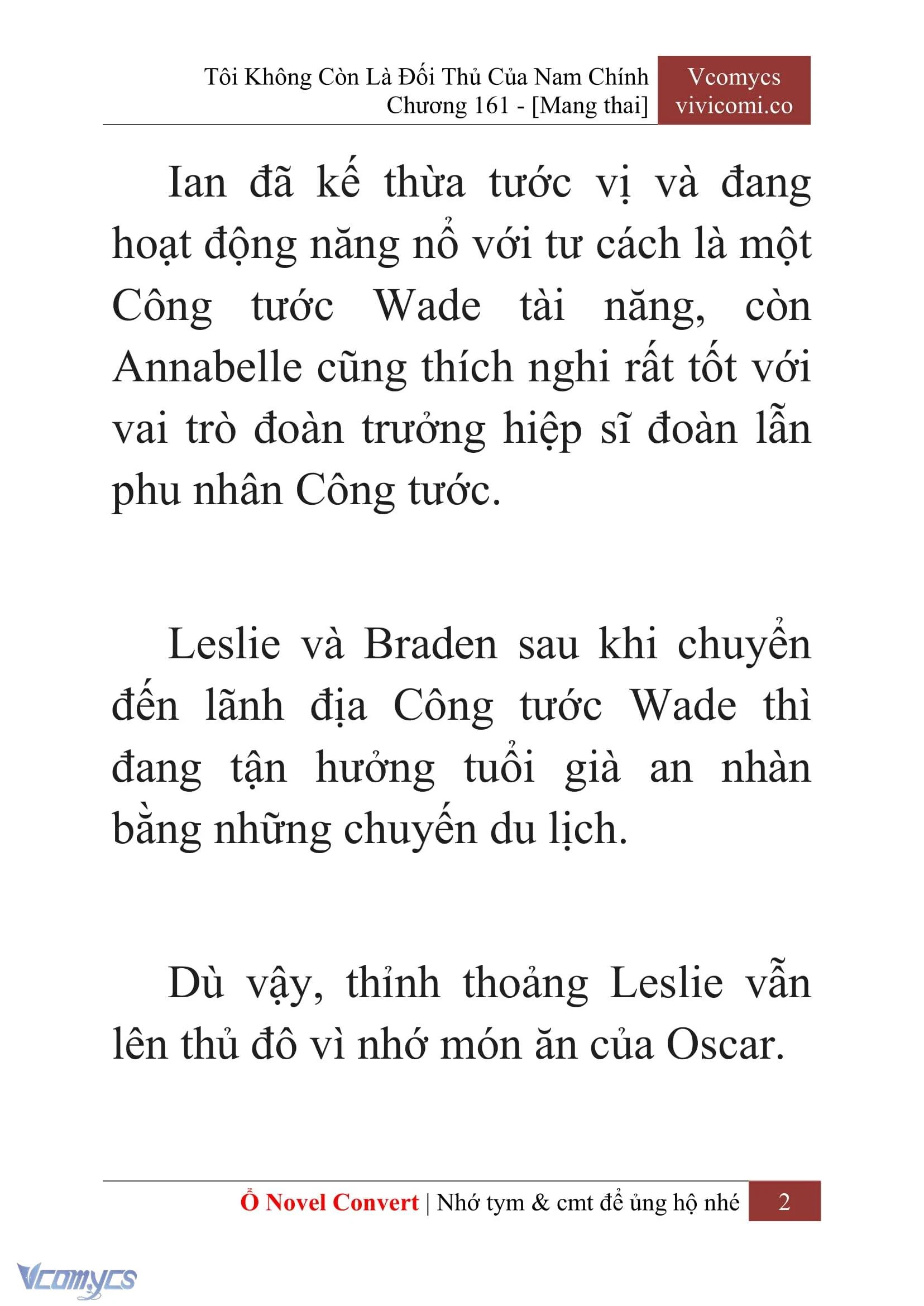 [Novel] Tôi Không Còn Là Đối Thủ Của Nam Chính Chapter  161 - 4