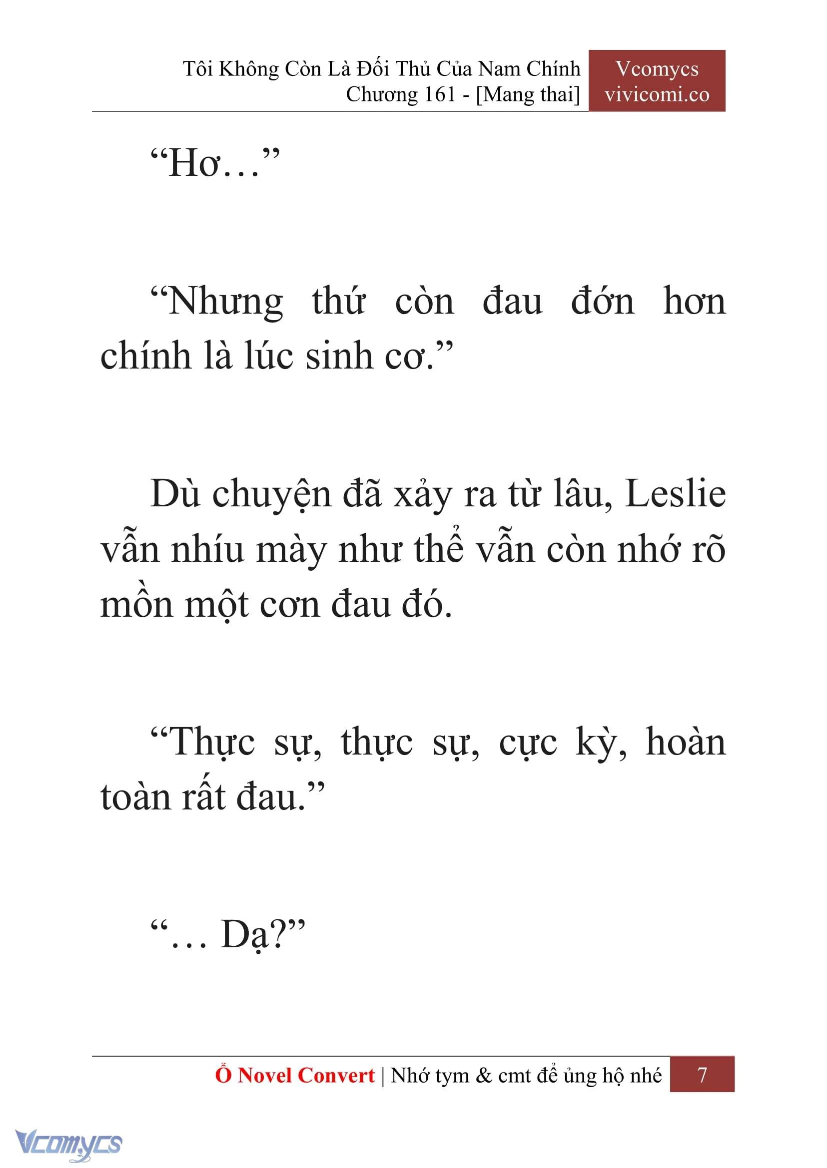 [Novel] Tôi Không Còn Là Đối Thủ Của Nam Chính Chapter  161 - 9