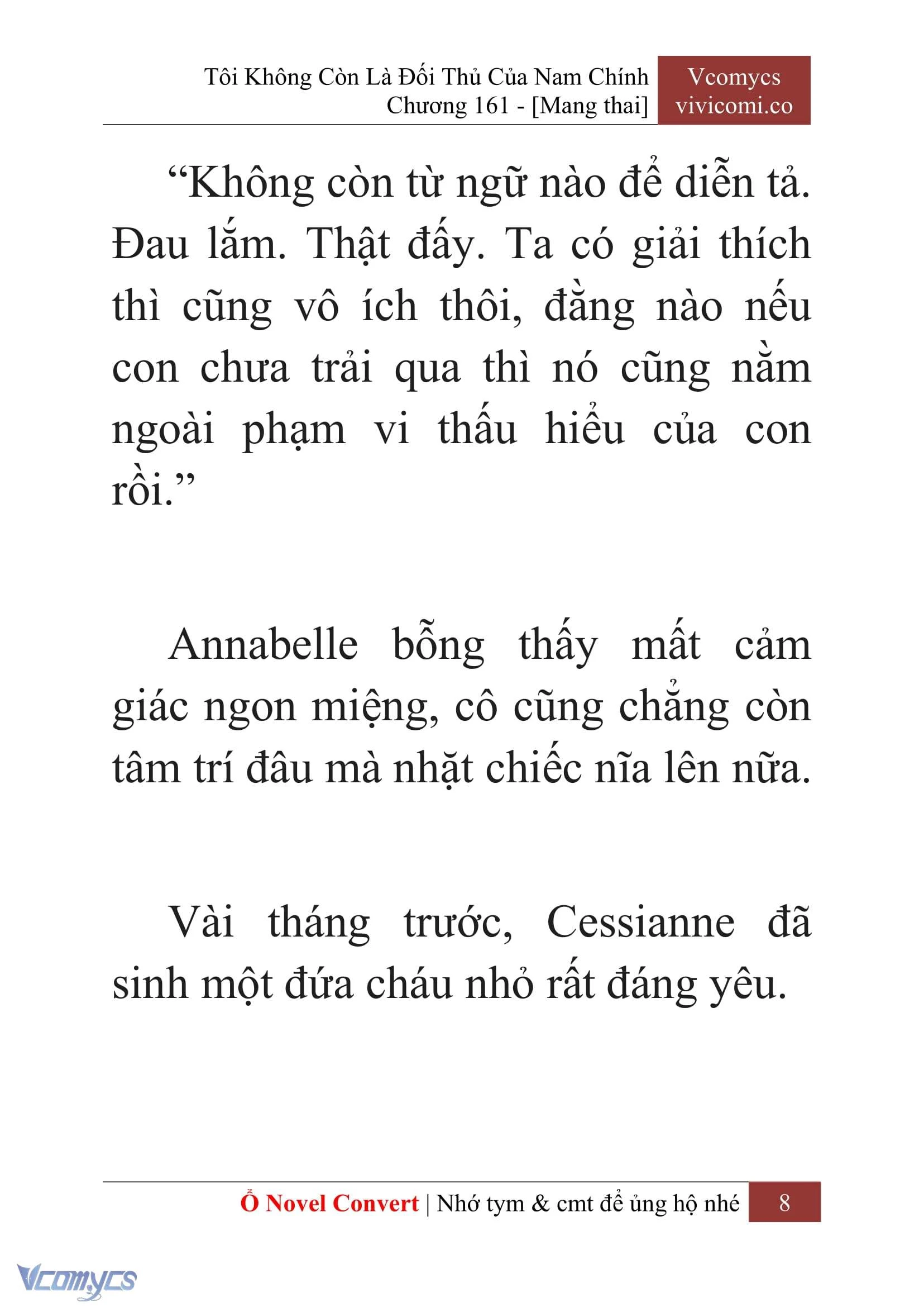 [Novel] Tôi Không Còn Là Đối Thủ Của Nam Chính Chapter  161 - 10