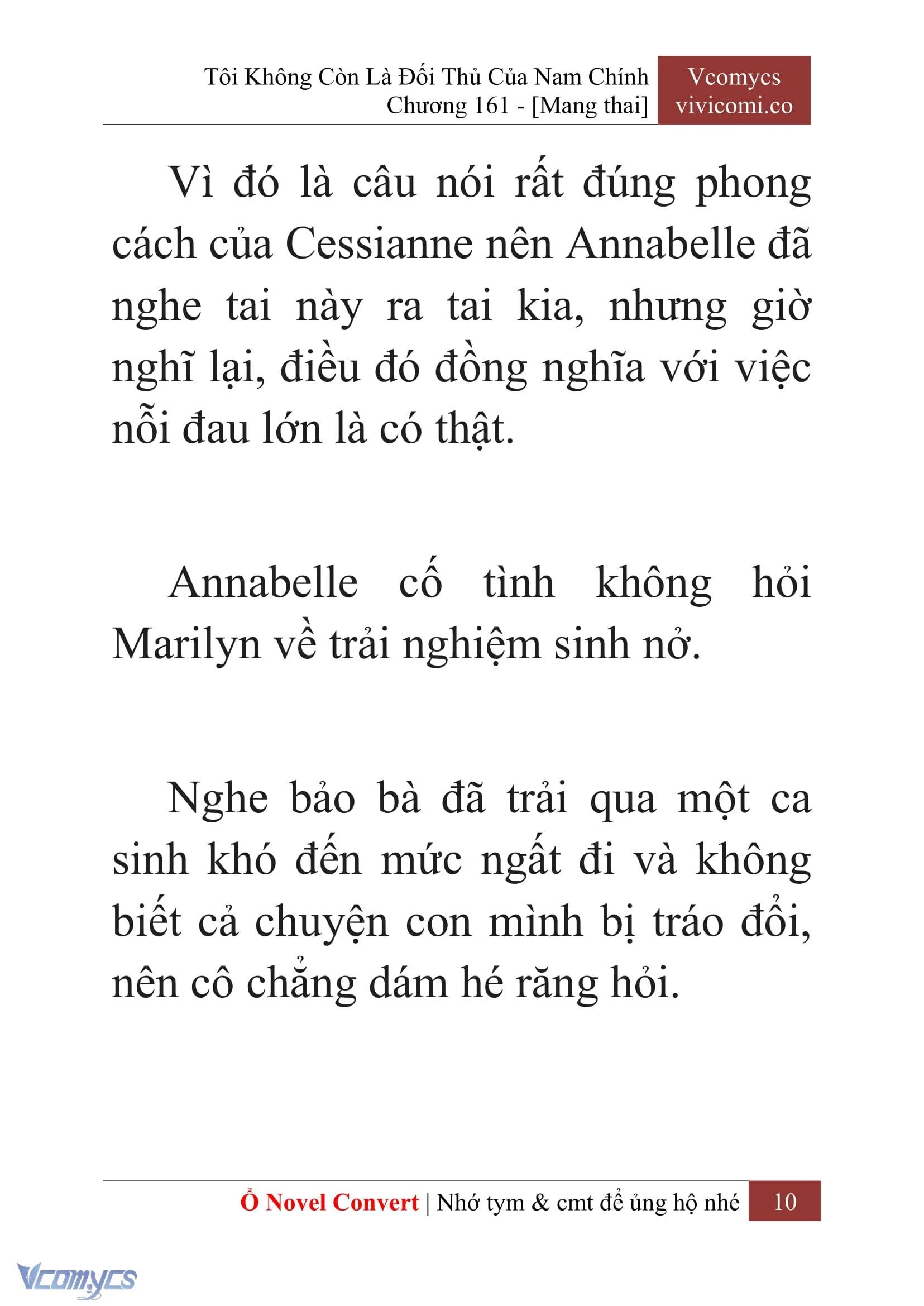 [Novel] Tôi Không Còn Là Đối Thủ Của Nam Chính Chapter  161 - 12
