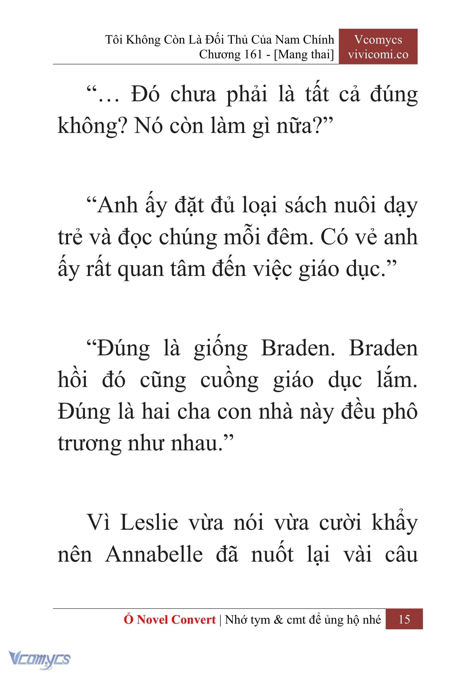 [Novel] Tôi Không Còn Là Đối Thủ Của Nam Chính Chapter  161 - 17