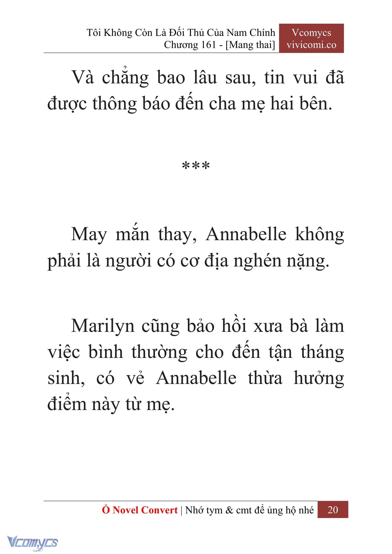 [Novel] Tôi Không Còn Là Đối Thủ Của Nam Chính Chapter  161 - 22