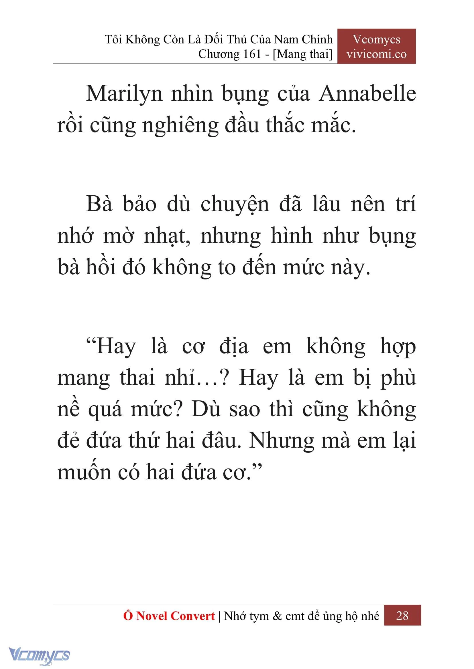 [Novel] Tôi Không Còn Là Đối Thủ Của Nam Chính Chapter  161 - 30