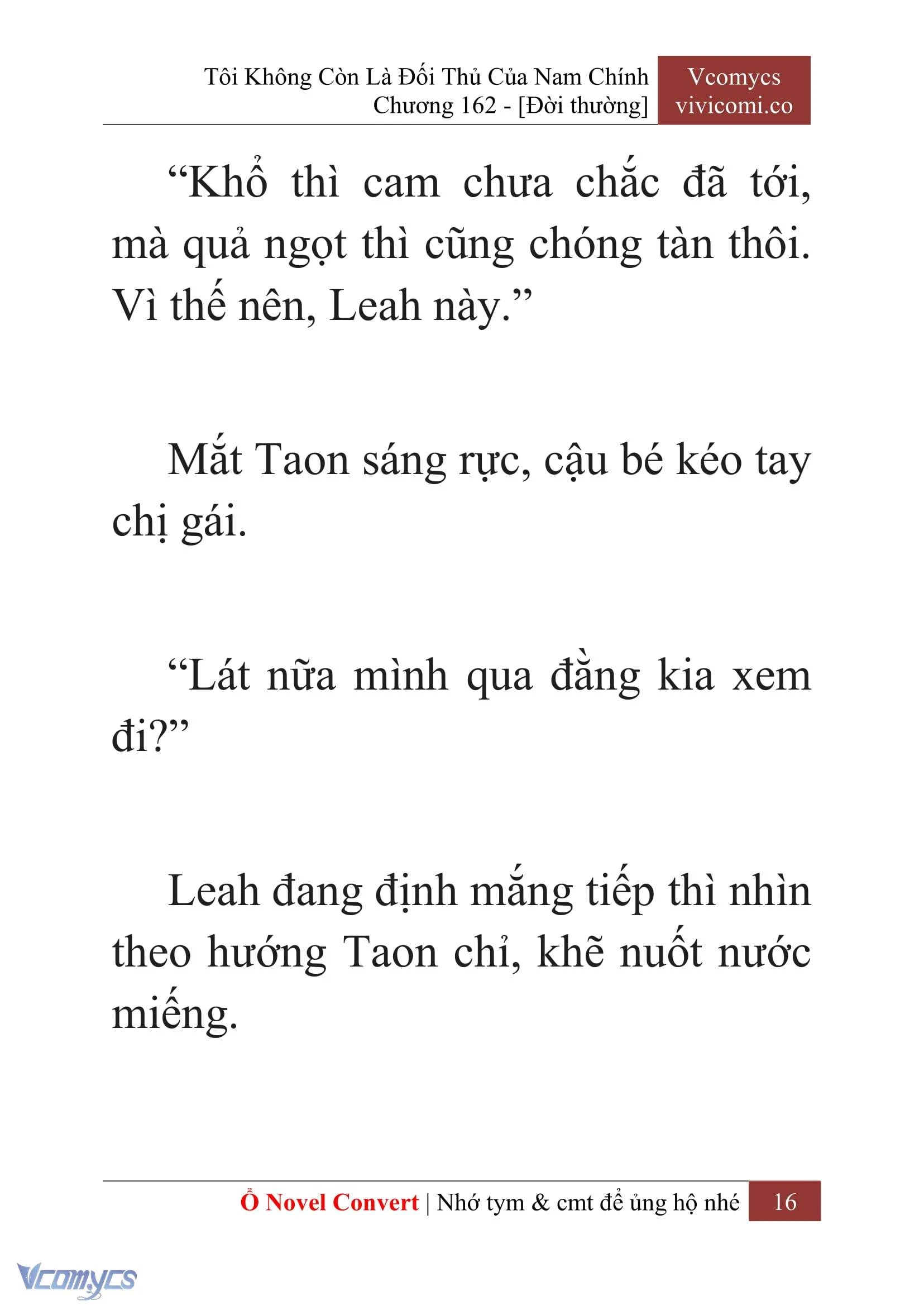[Novel] Tôi Không Còn Là Đối Thủ Của Nam Chính Chapter  162 - 18